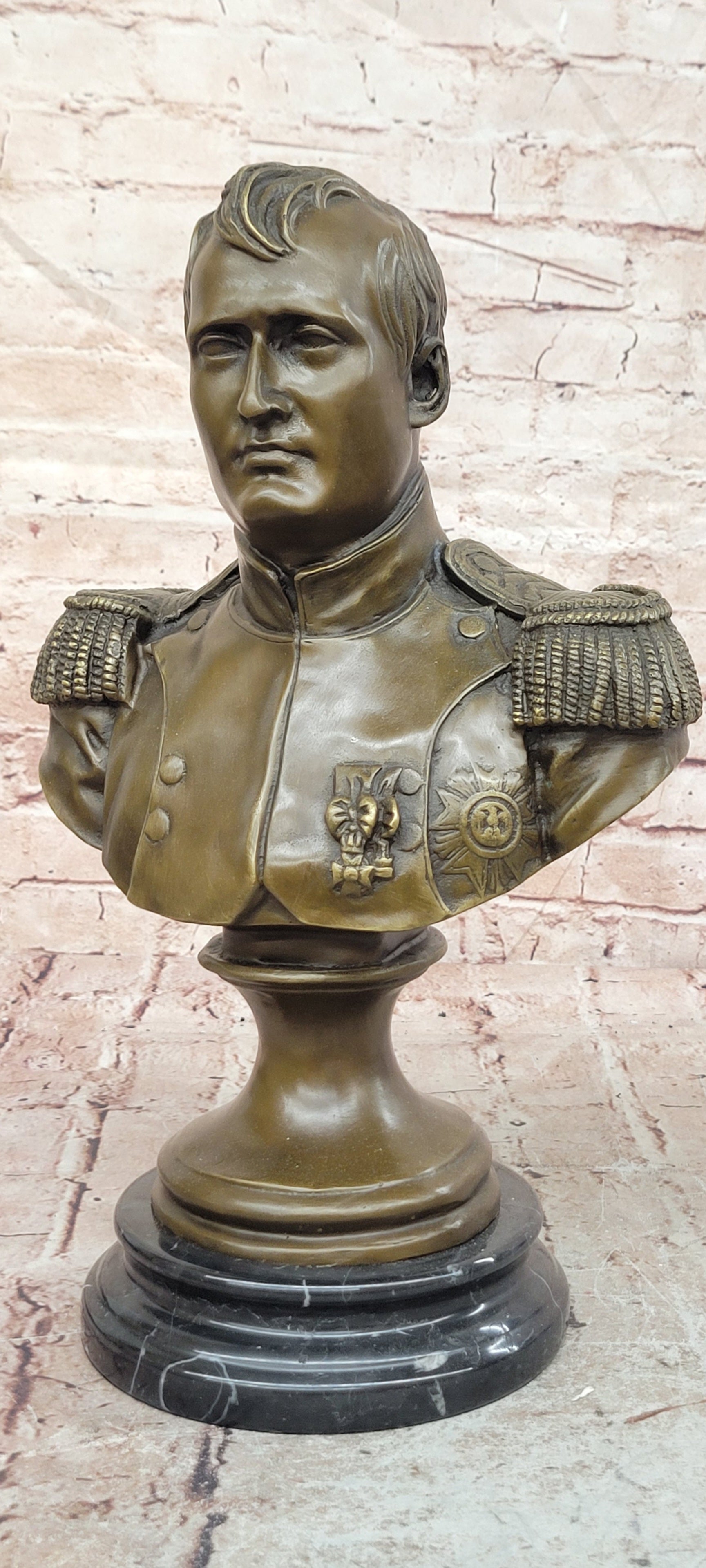 Home/Office Art Decor Bronze Statue Historical CLASSIC NAPOLEON BONAPARTE BUST