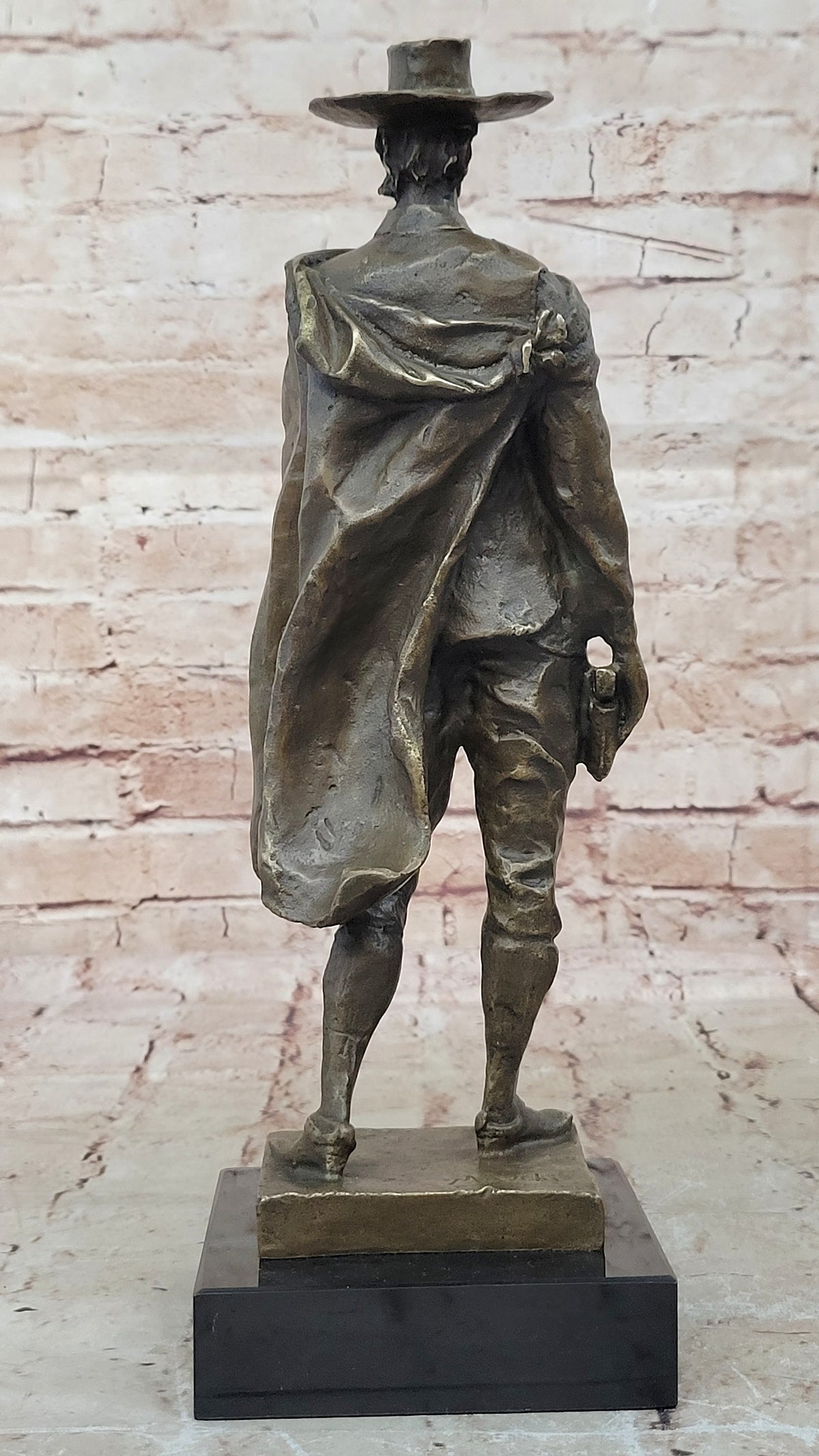 Dirty Harry Signed Original Collector Edition Bronze Sculpture Marble Base Figure