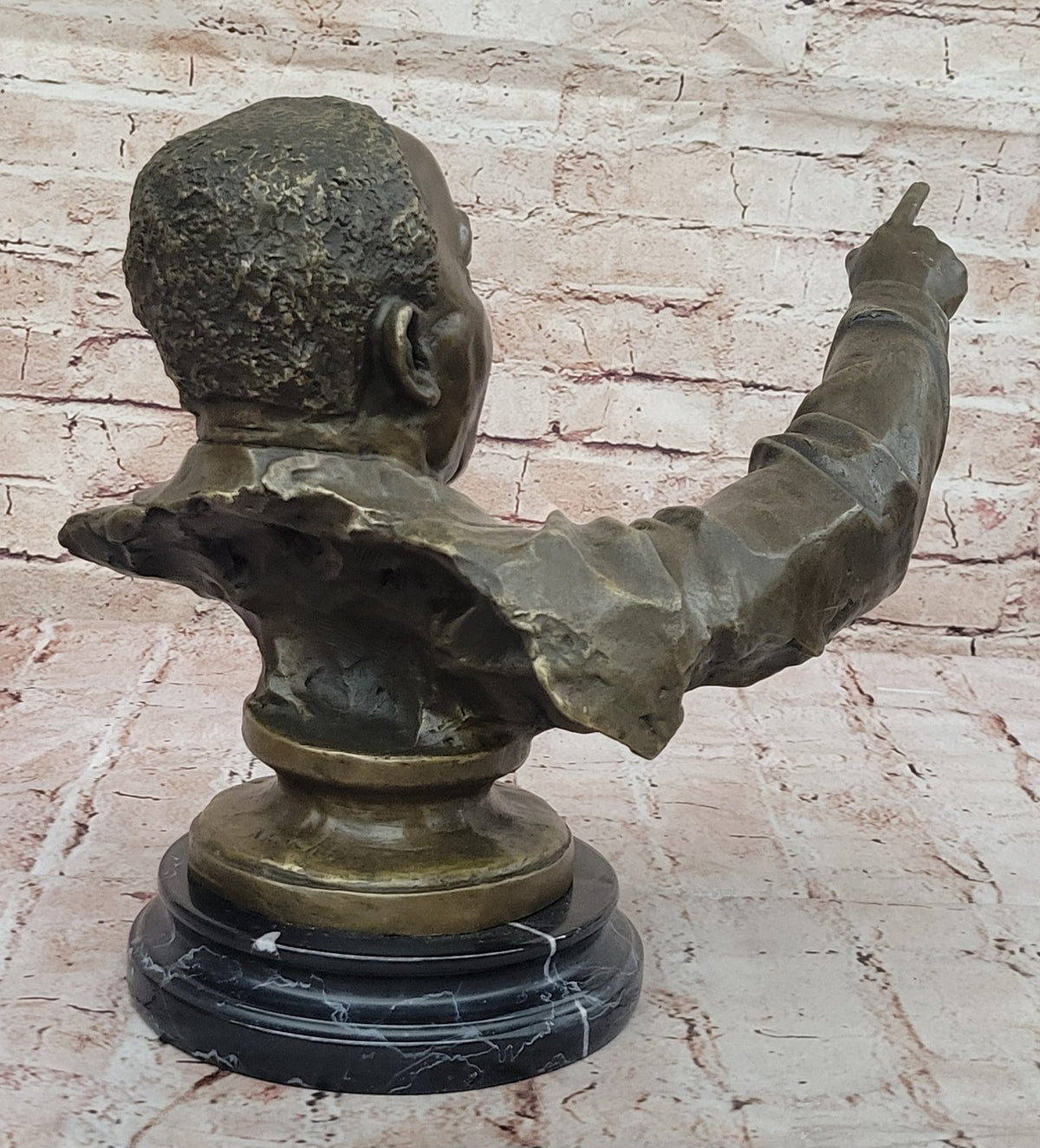 Golden Legacy Hand Made Bronze of Martin Luther King Jr. Home/Office Decor Figure