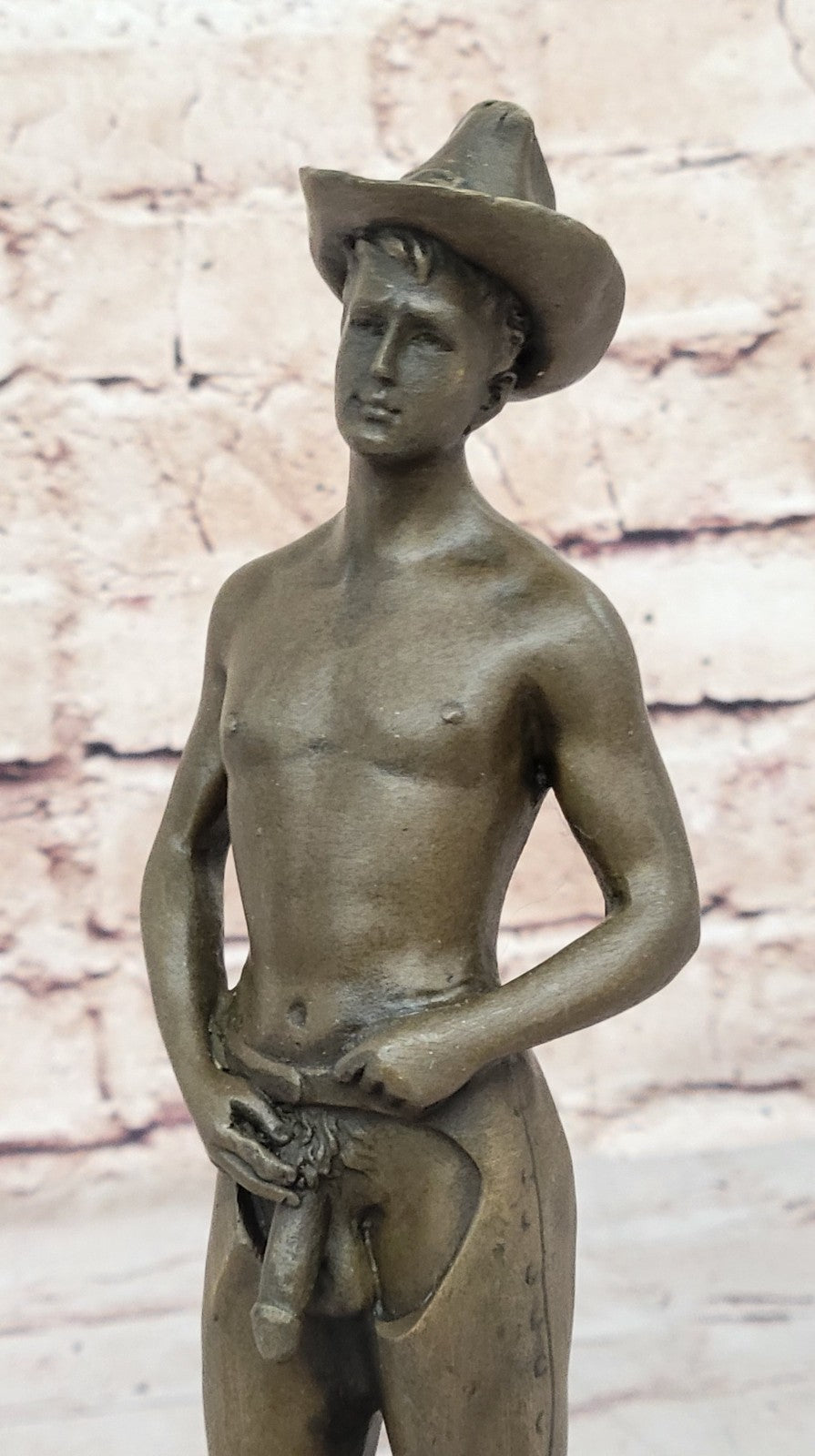 Nick Mario Handcrafted Bronze Sculpture Original Signed Artist Nude Figurine