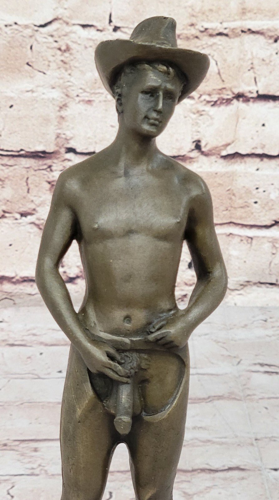 Nick Mario Handcrafted Bronze Sculpture Original Signed Artist Nude Figurine