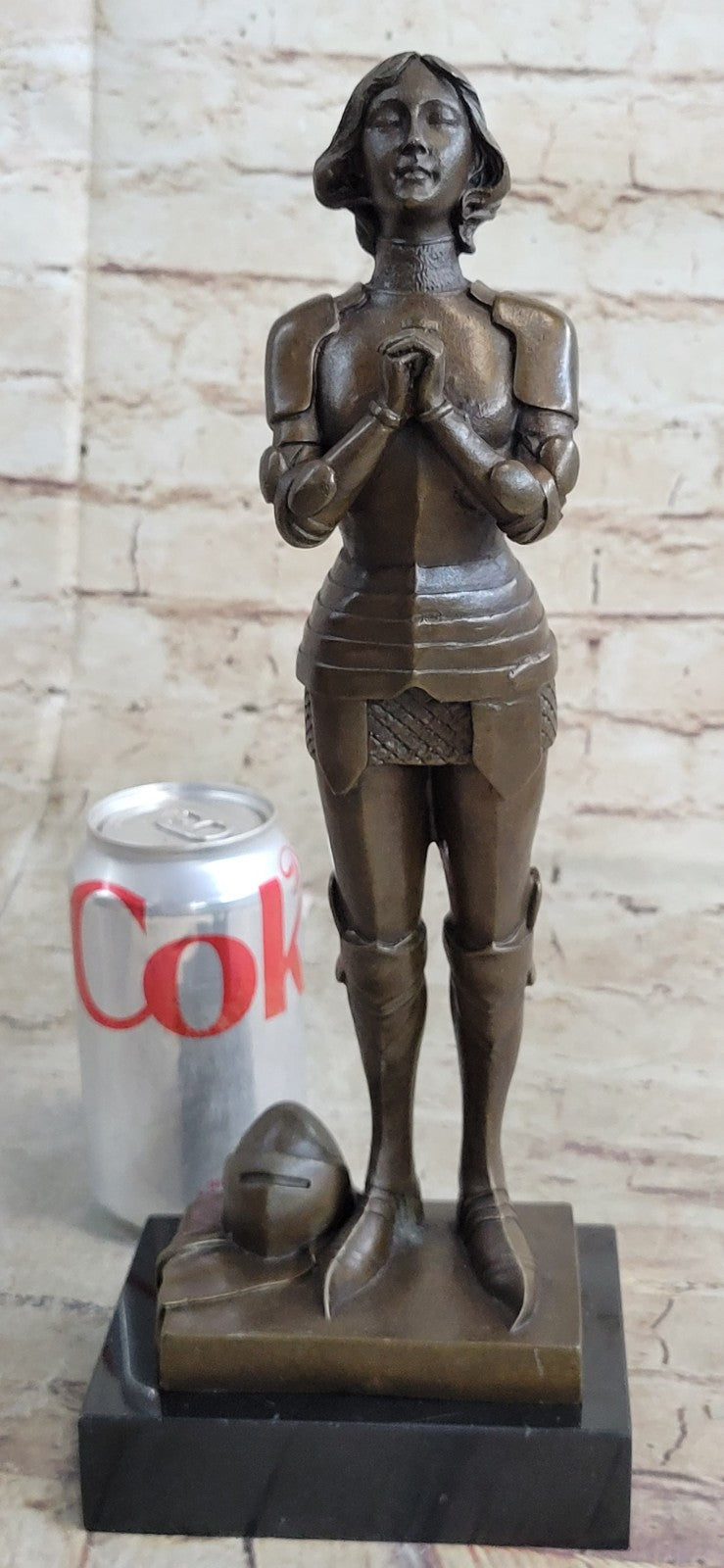 Handcrafted bronze sculpture SALE Deco Arc De Jeanne Joan Laugier French Figurin