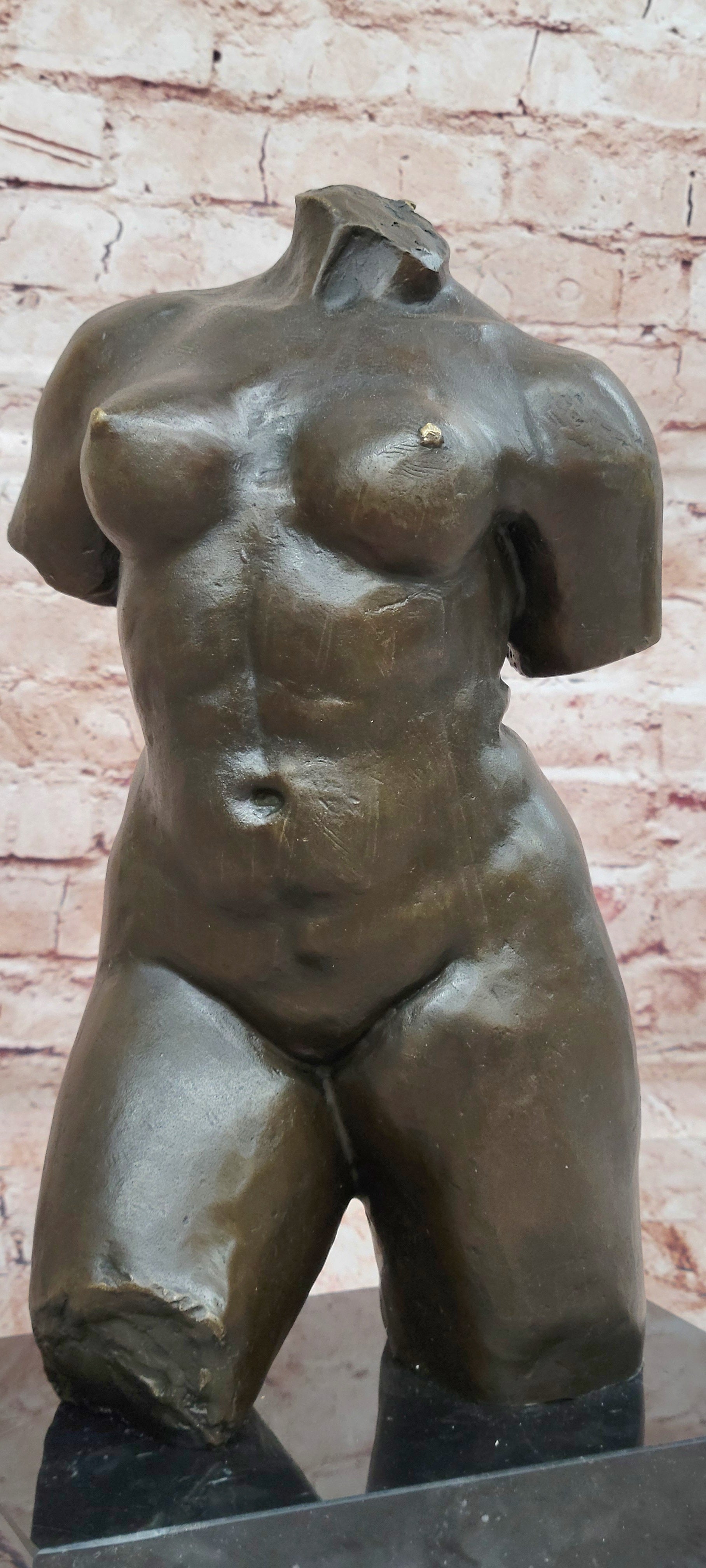 Hot Cast Handcrafted Maillol Female Nude Bronze Sculpture Statue Home Decor