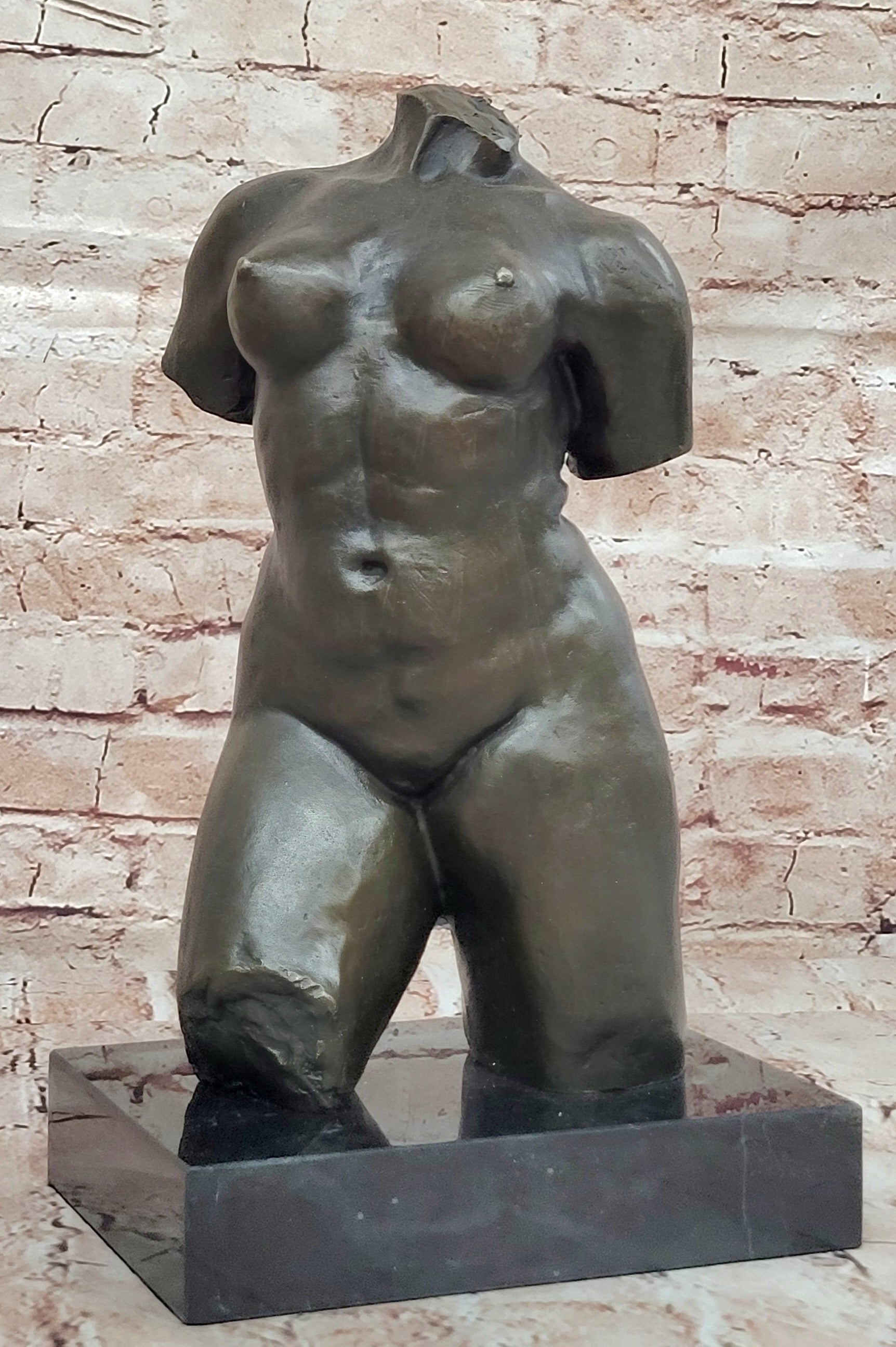 Hot Cast Handcrafted Maillol Female Nude Bronze Sculpture Statue Home Decor