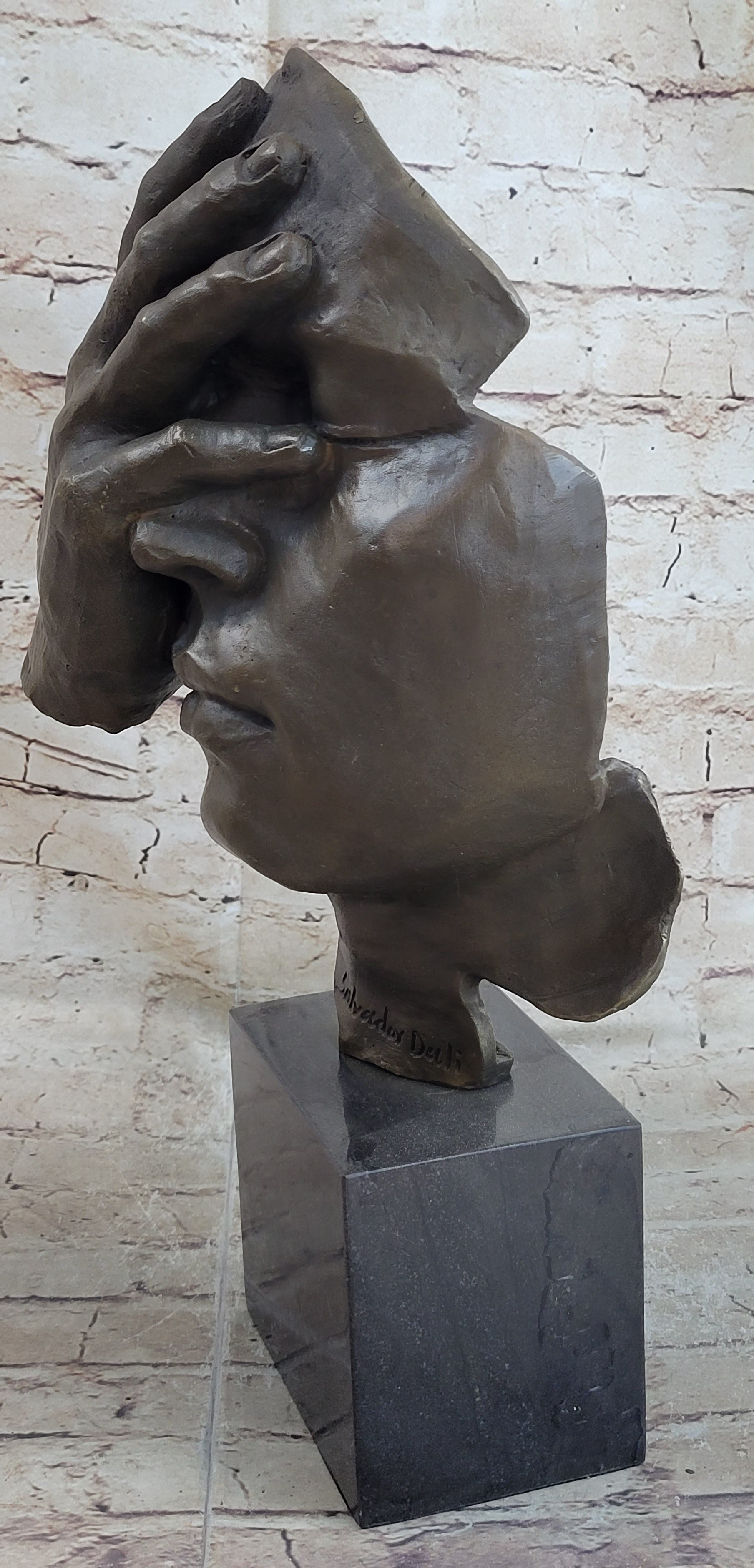 Salvador Dali Shame on Me Hot Cast Musuem Quality Bronze Sculpture Figurine
