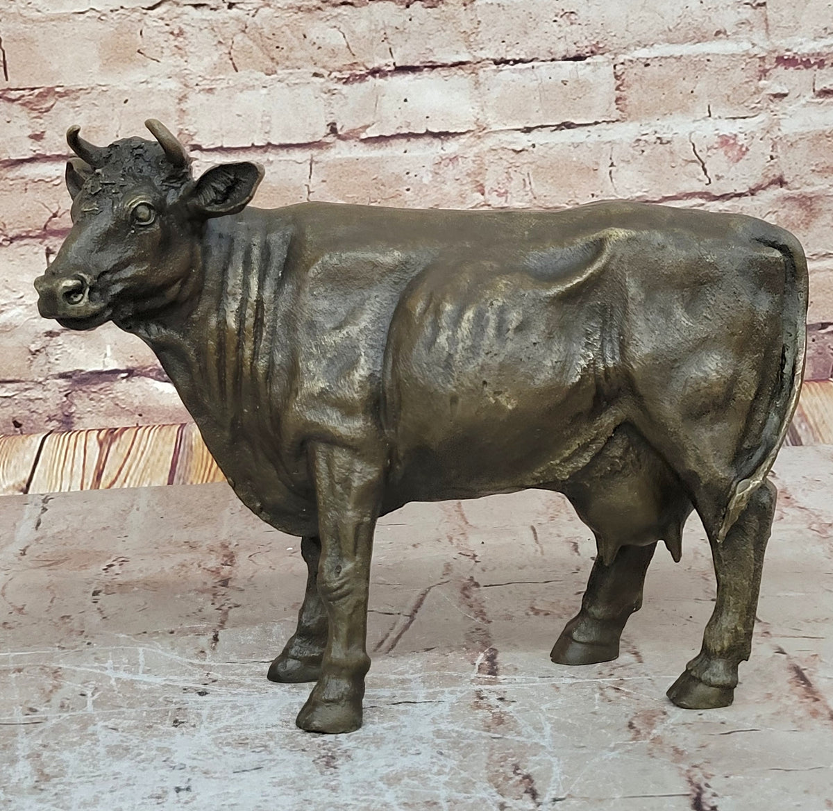 Art Deco Farm/Cabin Decoration Bronze Sculpture Hot Cast Statue Figurine Figure