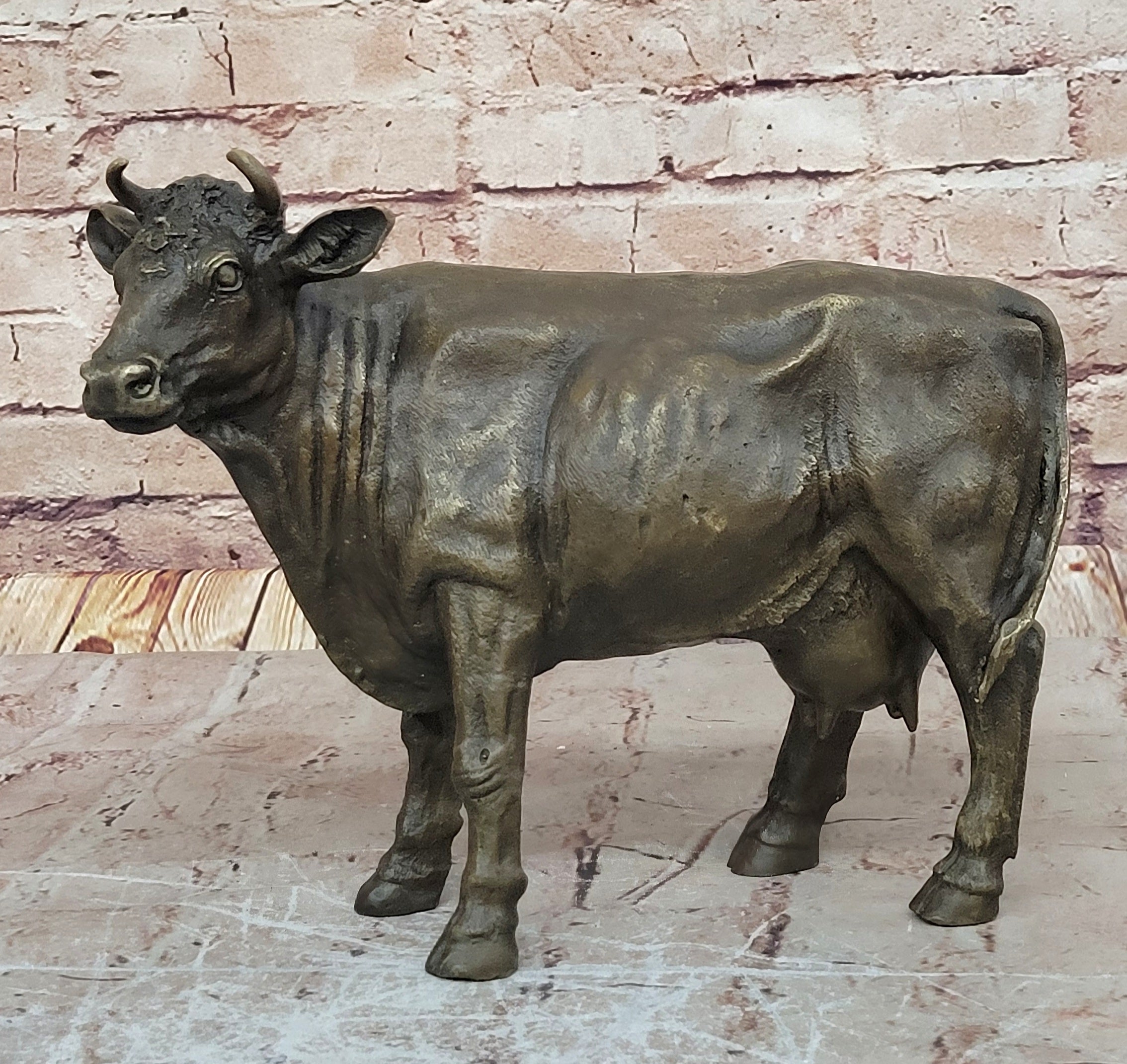 Art Deco Farm/Cabin Decoration Bronze Sculpture Hot Cast Statue Figurine Figure