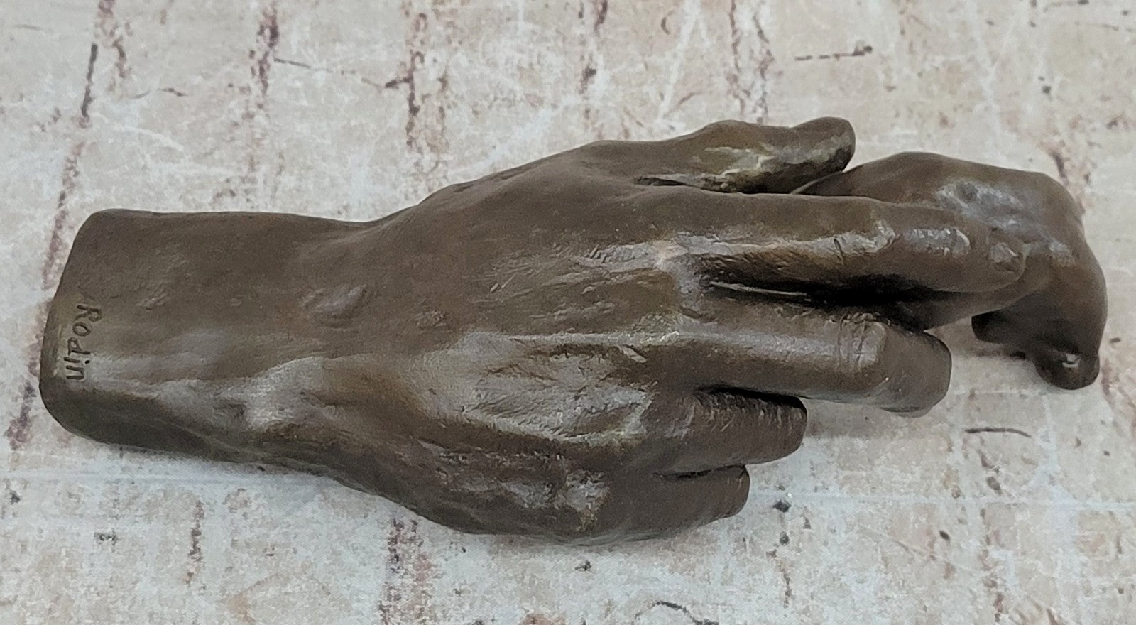 Rodin`s Masterpiece - The Creation Bronze Sculpture Handcrafted Figurine Sale