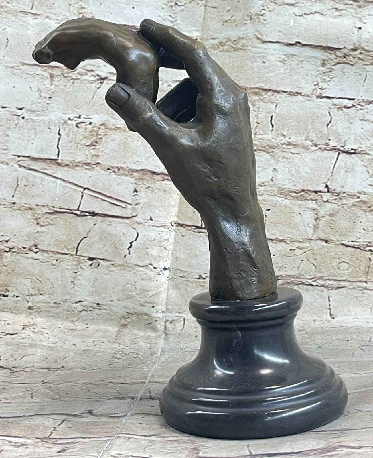 The Hand of Rodin Bronze Hot Cast Sculpture Figurine Figure Statue Hot Cast Sale