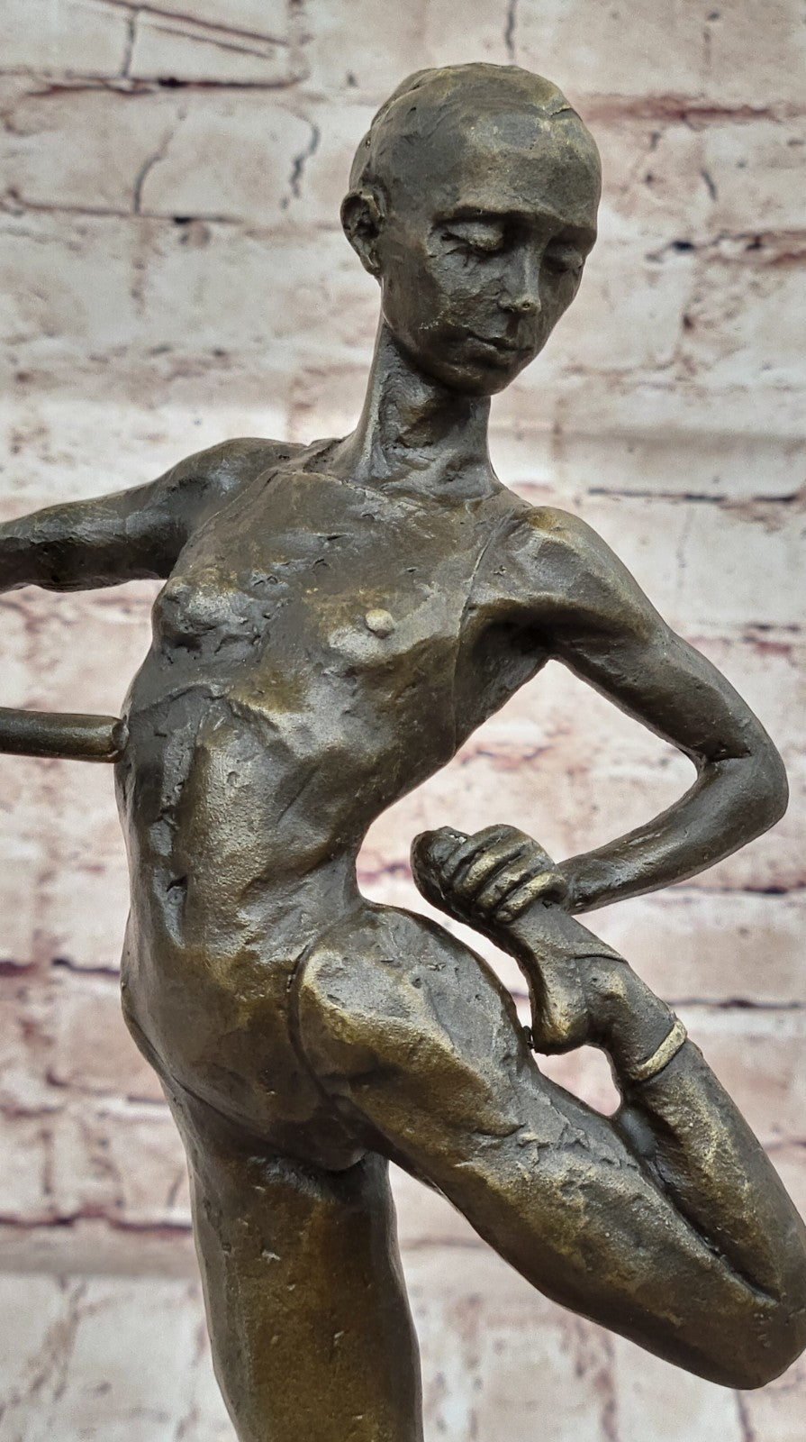 Signed Original Aldo Vitaleh Prima Ballerina Art Nouveau Lost Wax Method Bronze