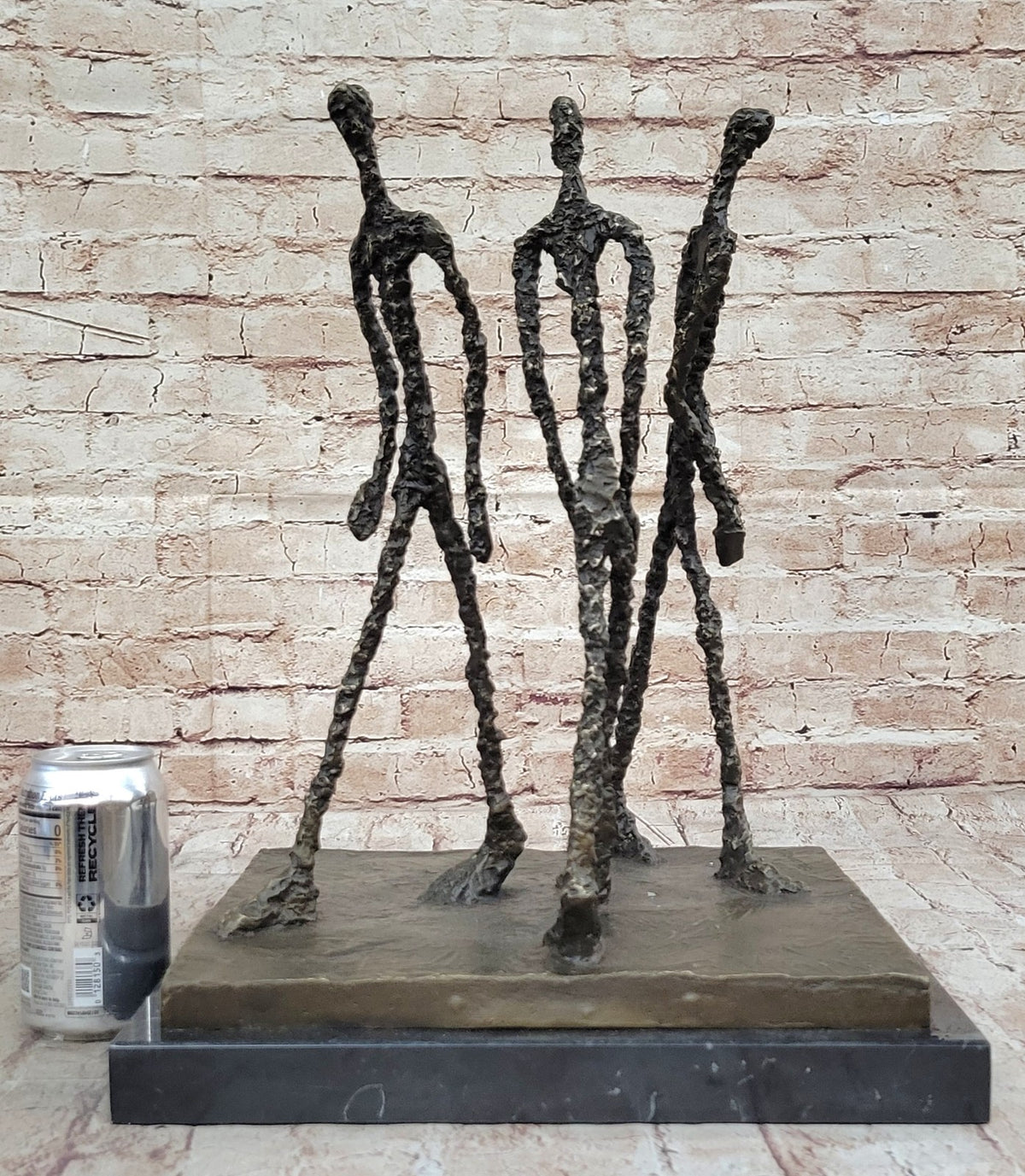 Bronze Sculpture Modern Art Abstract Figurine Figure Home Office Decor Large
