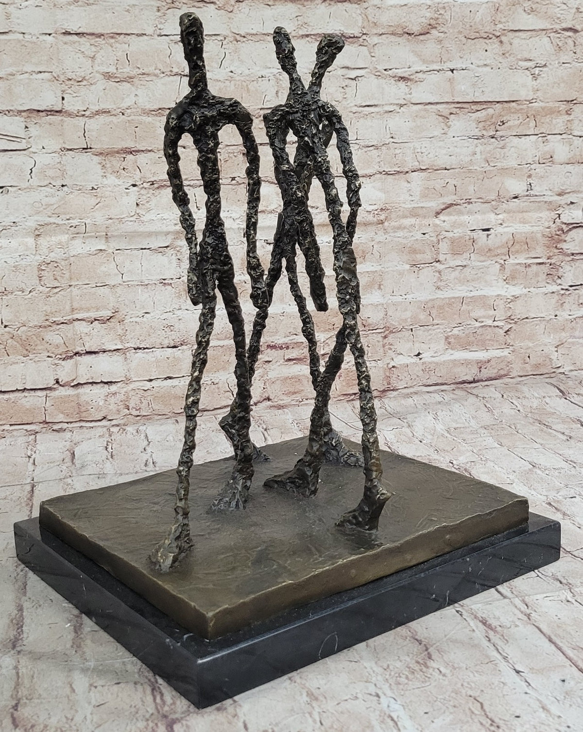 Bronze Sculpture Modern Art Abstract Figurine Figure Home Office Decor Large