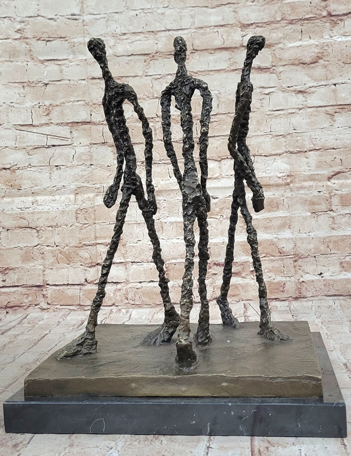 Bronze Sculpture Modern Art Abstract Figurine Figure Home Office Decor Large