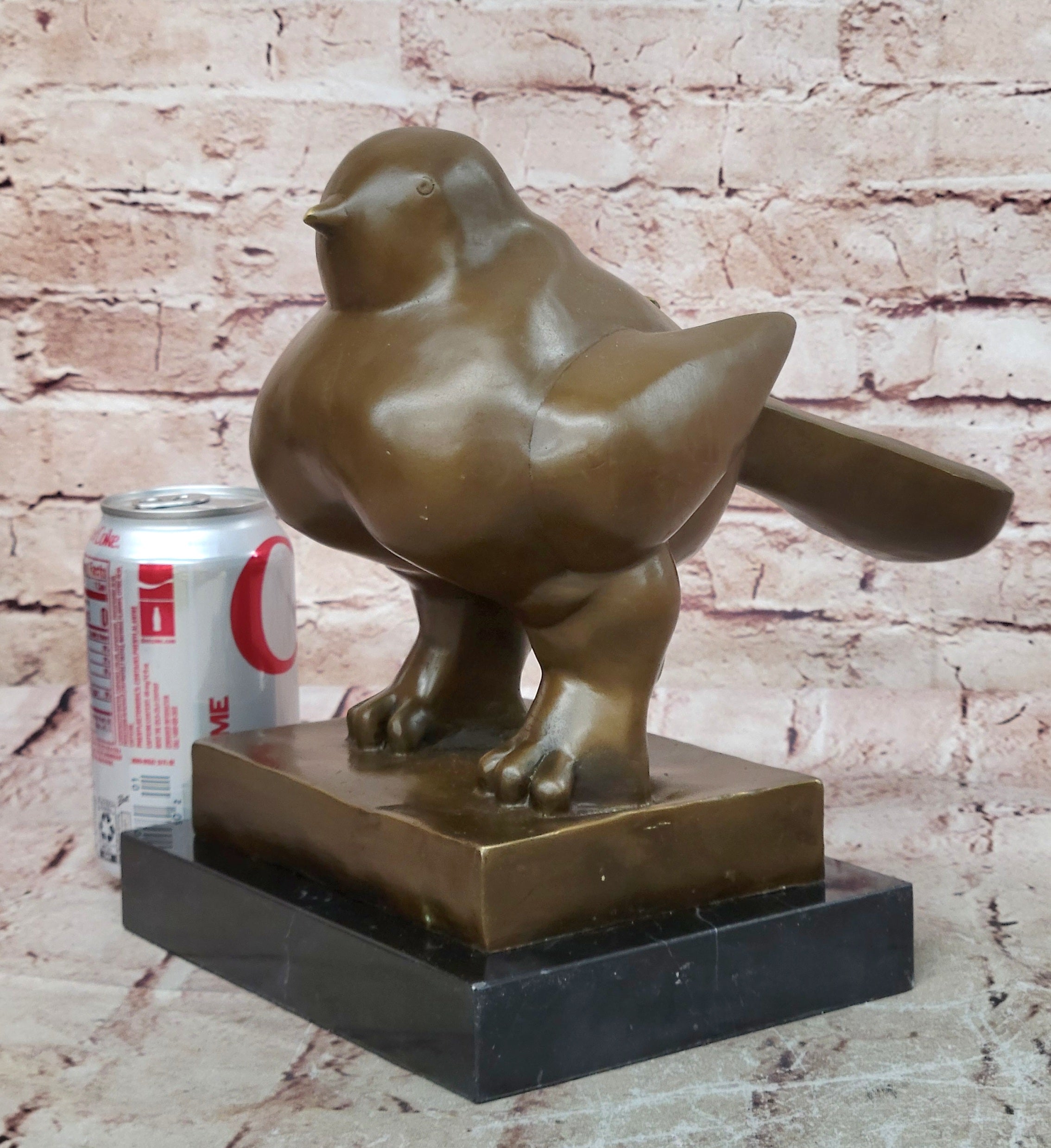 Bird by Fernando Botero @ Singapore River Museum Quality Bronze Sculpture Statue