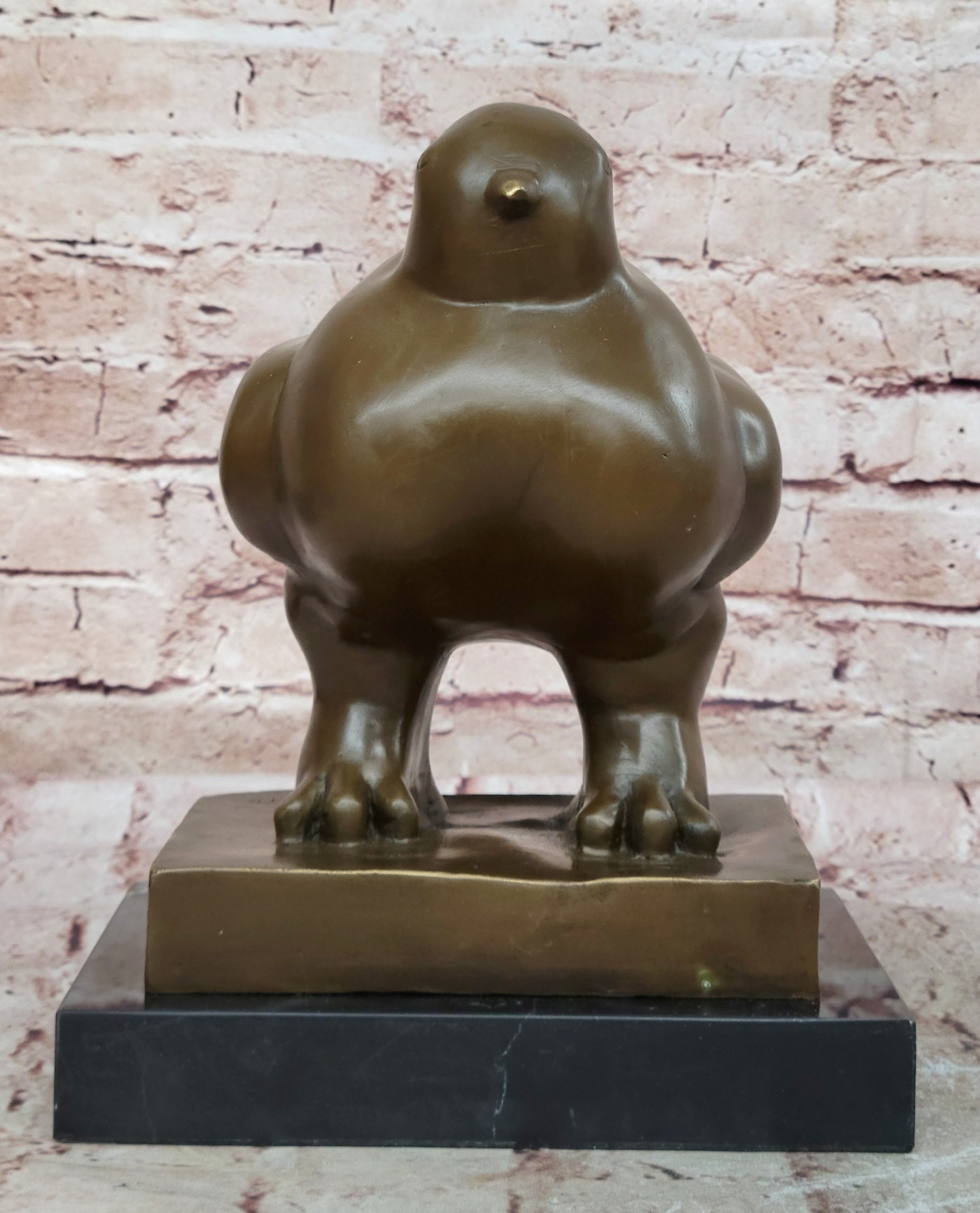 Bird by Fernando Botero @ Singapore River Museum Quality Bronze Sculpture Statue