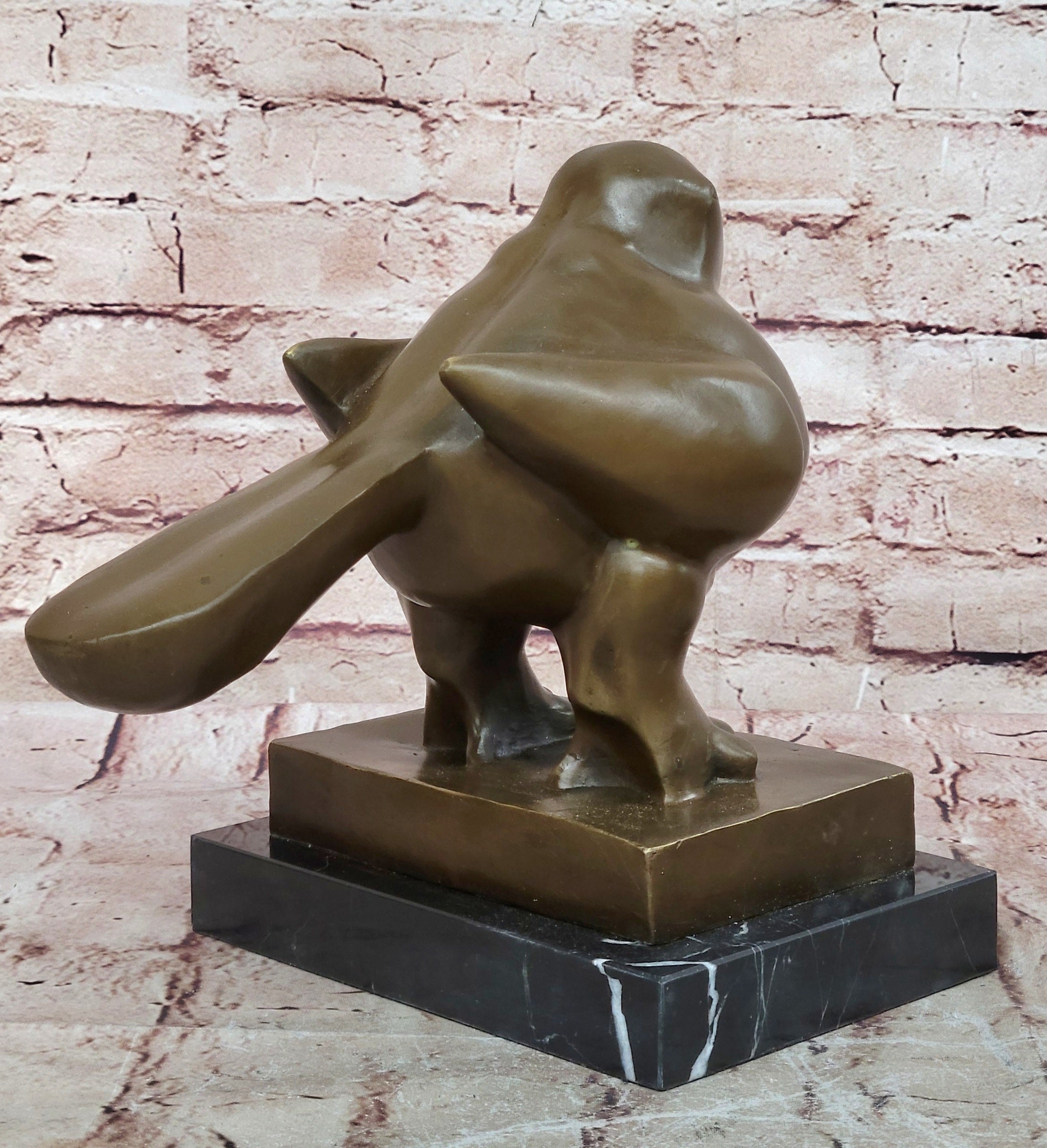 Bird by Fernando Botero @ Singapore River Museum Quality Bronze Sculpture Statue