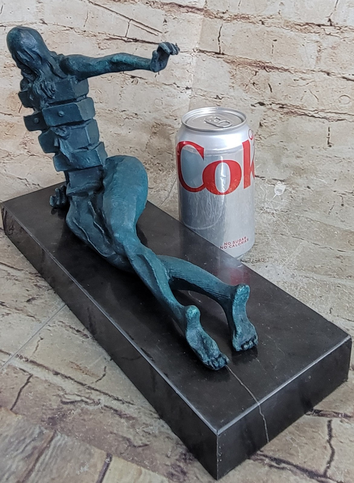 Salvador Dali Rare Venus With Drawers Bronze Sculpture Nude Female Signed Art