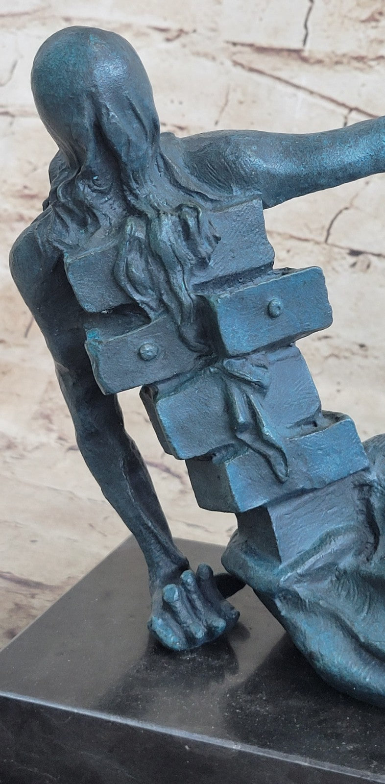 Salvador Dali Rare Venus With Drawers Bronze Sculpture Nude Female Signed Art
