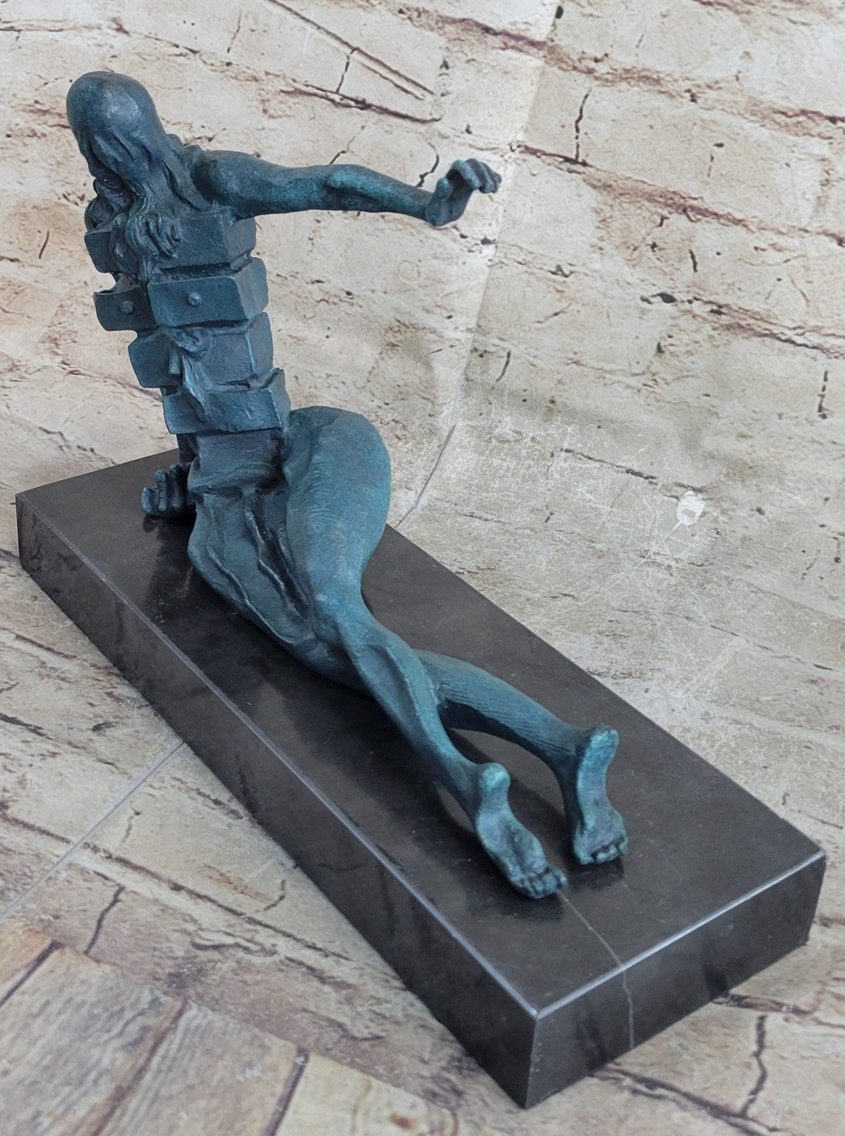 Salvador Dali Rare Venus With Drawers Bronze Sculpture Nude Female Signed Art