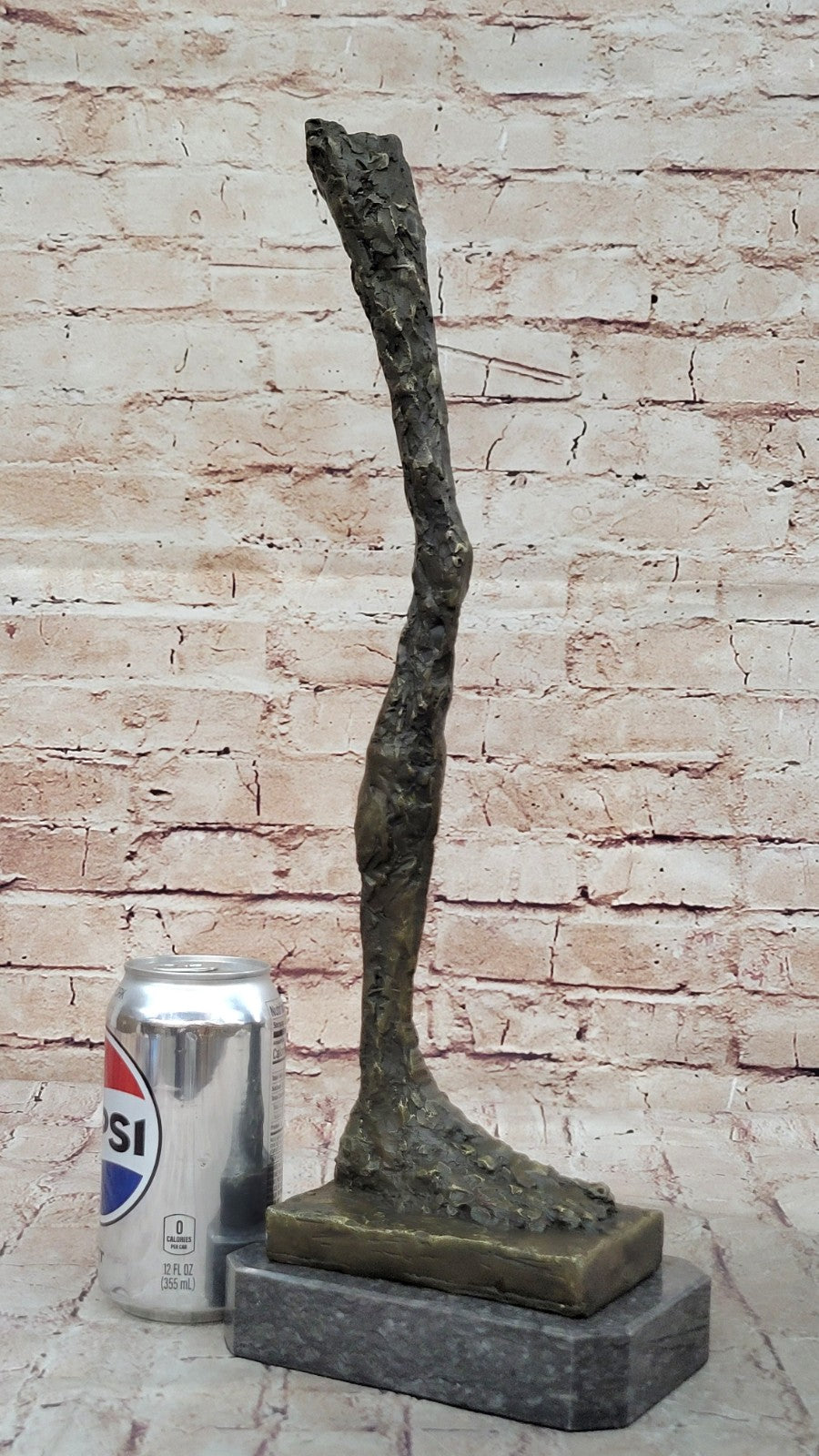 Abstract Modern Art Cometti  Single Leg Body Parts Bronze Sculpture Statue Deal