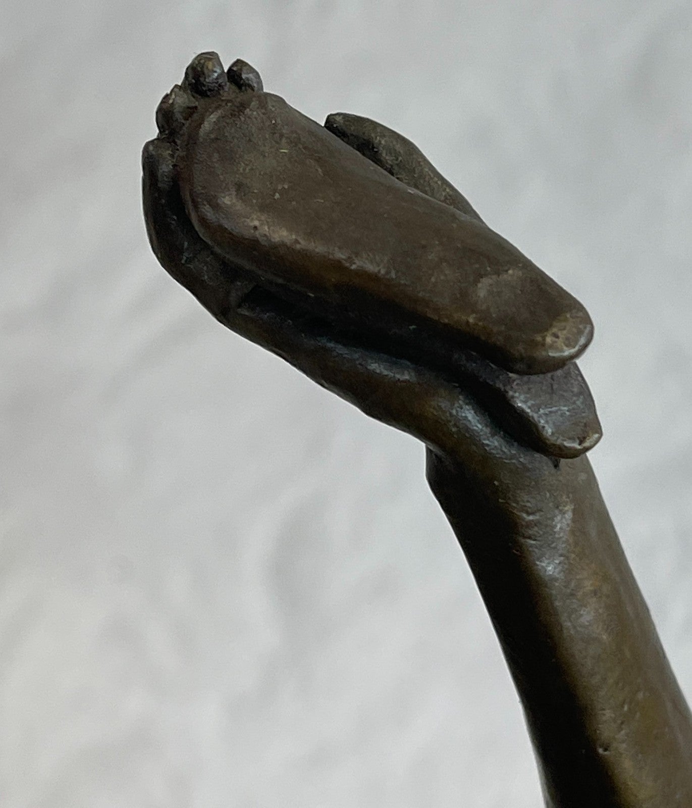 Handcrafted bronze sculpture SALE Base Marble Lady Nude Large Figurine