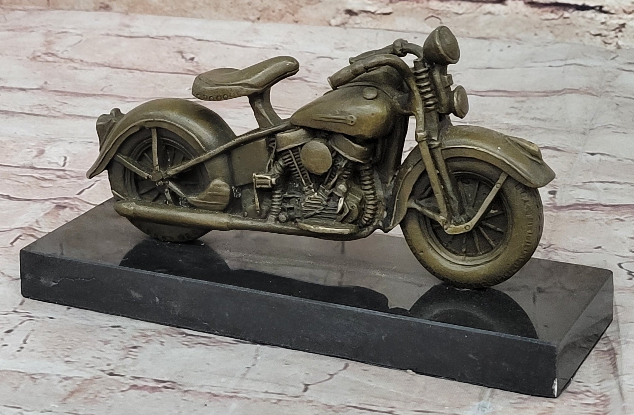 Milo `The Flying Mile` Celebrates the Bronze Age of Speed Motorcycle Bronze Sale