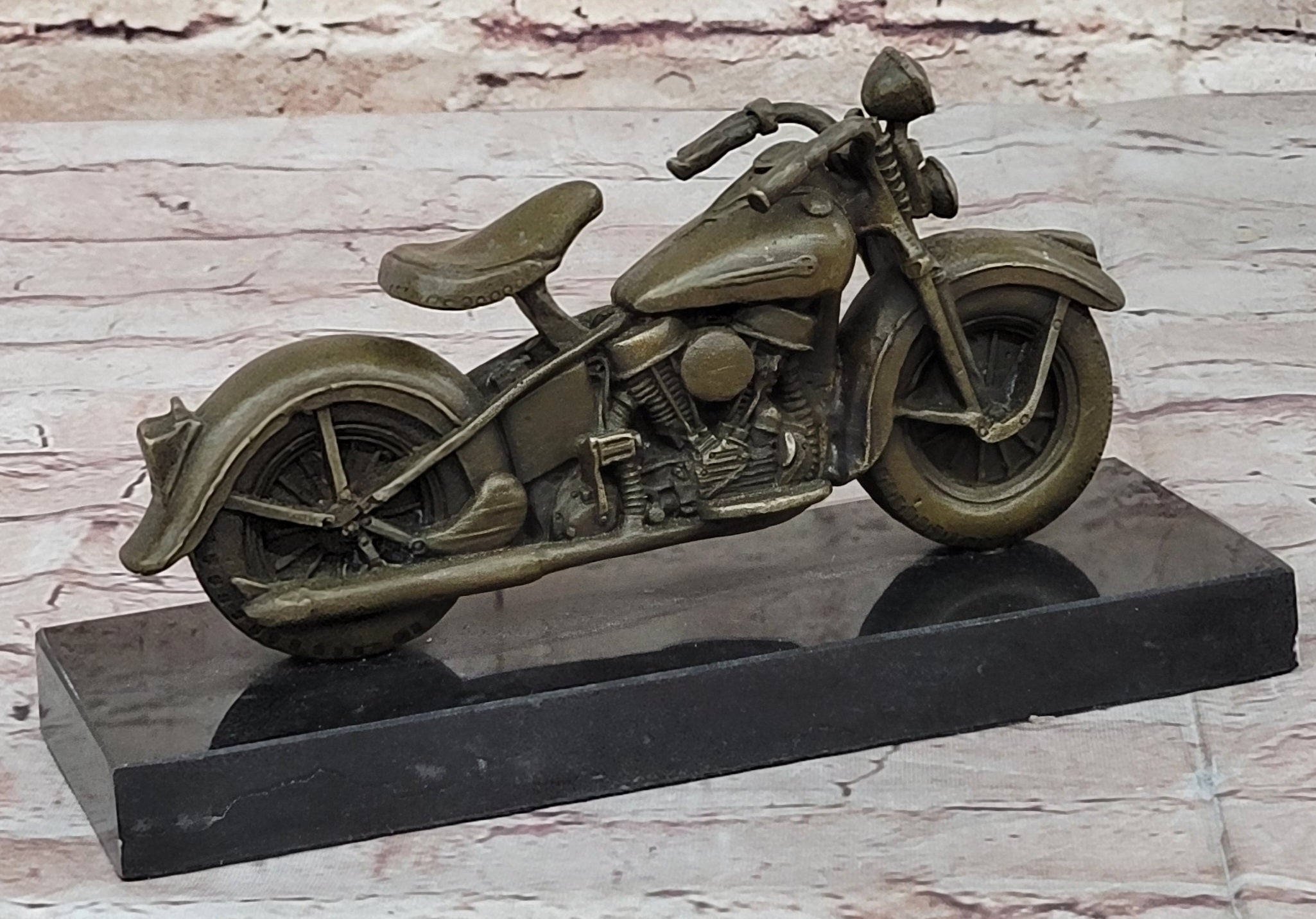 Milo `The Flying Mile` Celebrates the Bronze Age of Speed Motorcycle Bronze Sale