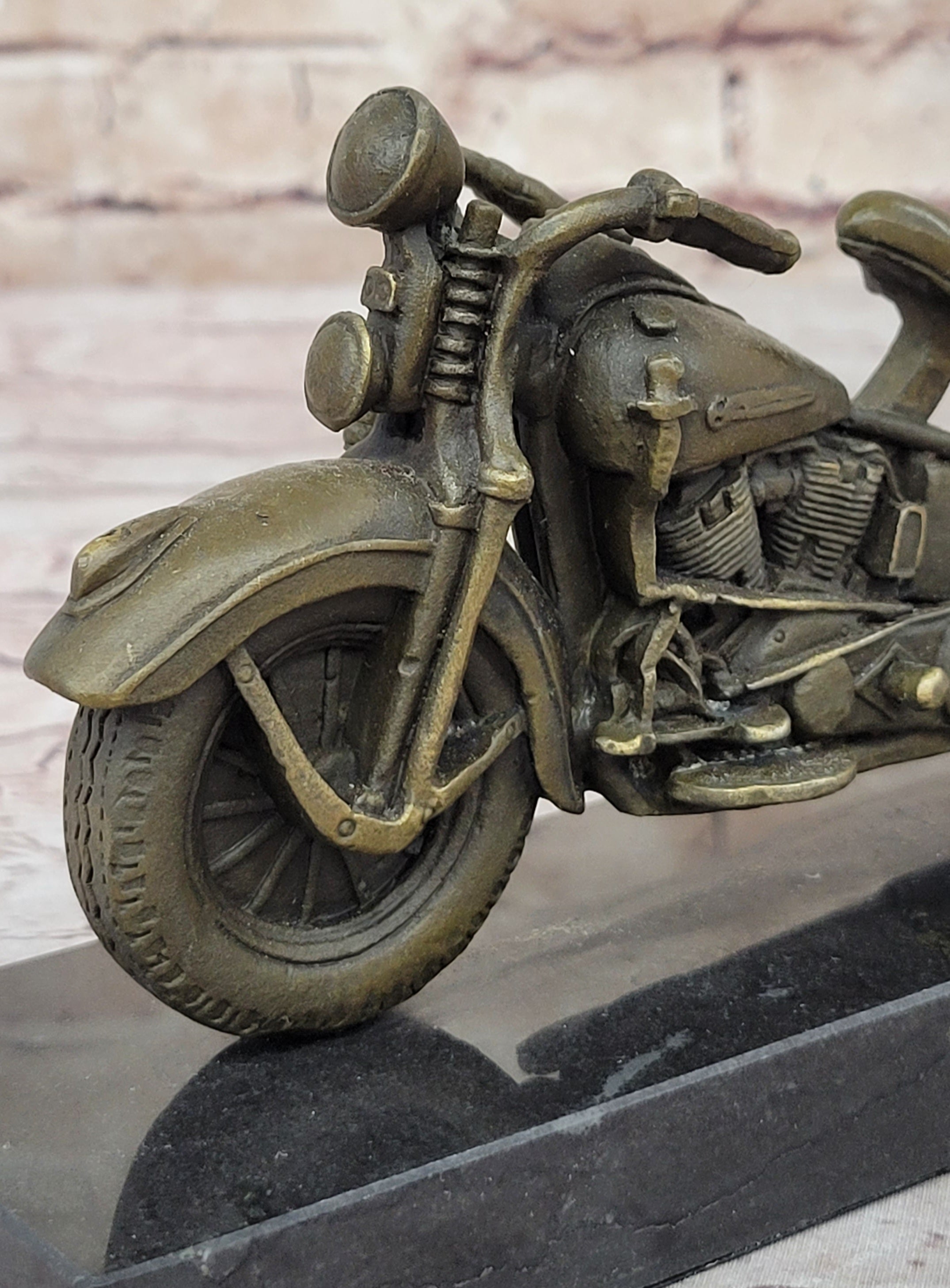 Milo `The Flying Mile` Celebrates the Bronze Age of Speed Motorcycle Bronze Sale