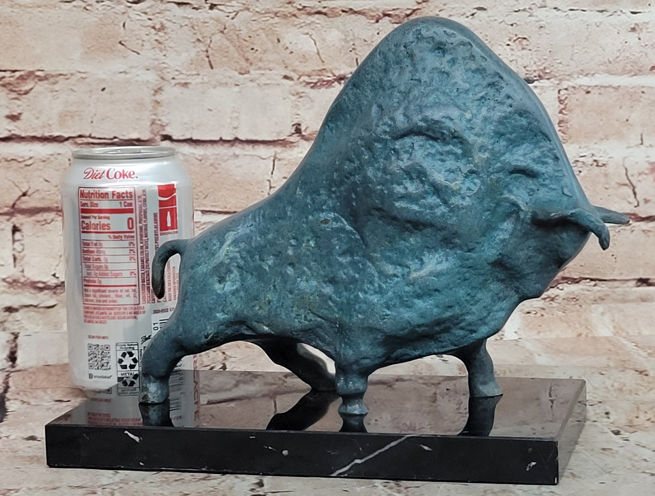 Mid Century Picasso Inspired Abstract Bronze Sculpture Hot Cast Casting