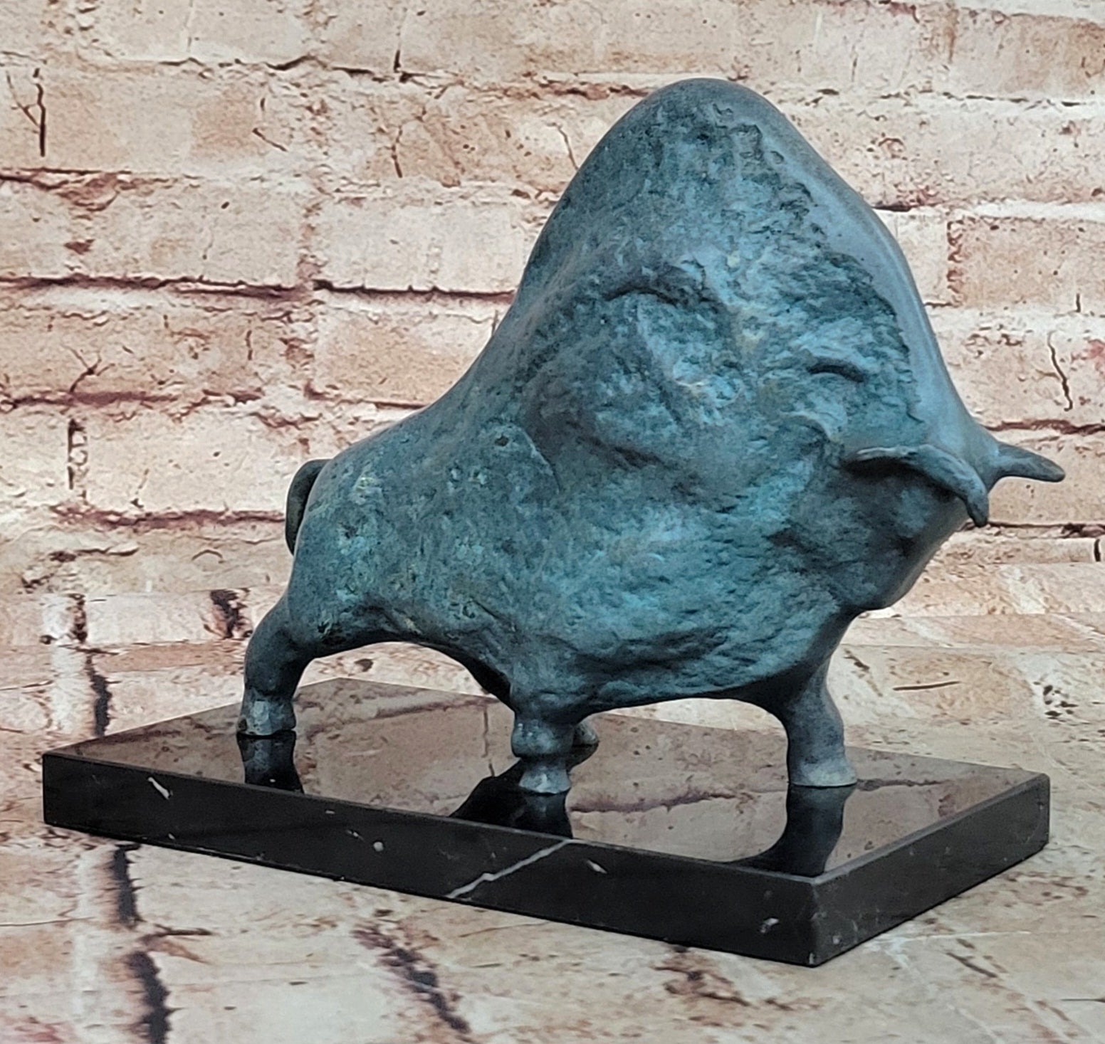 Mid Century Picasso Inspired Abstract Bronze Sculpture Hot Cast Casting