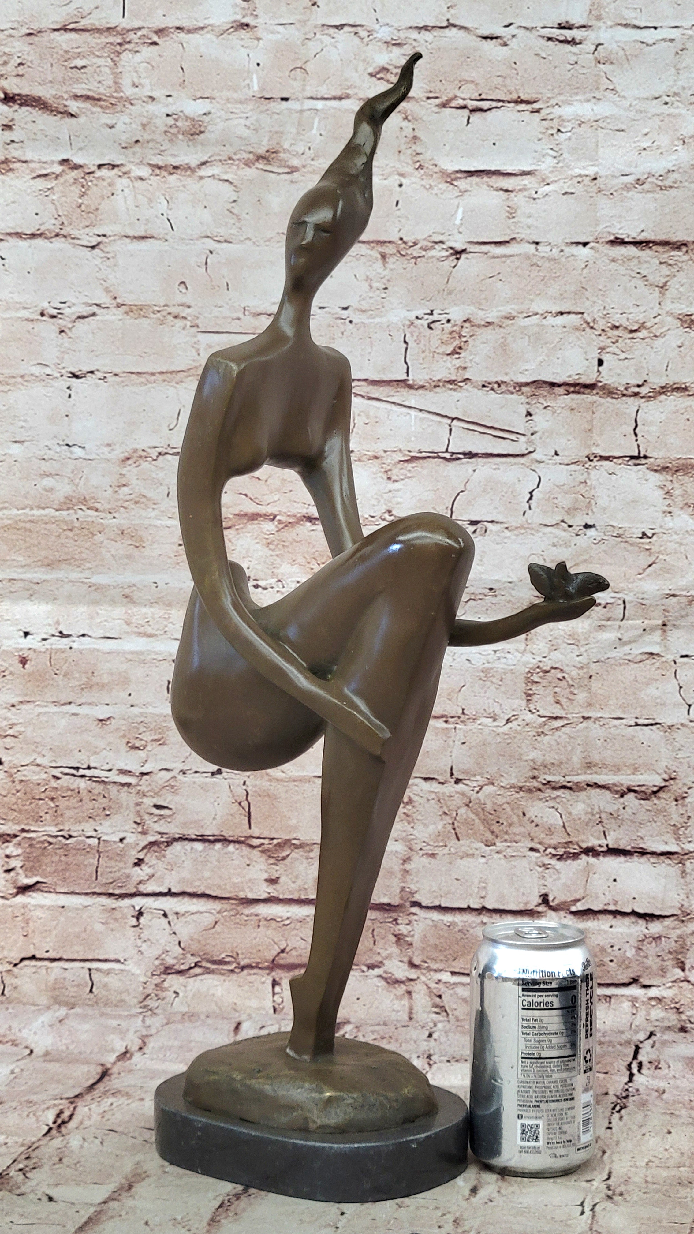 Classic After Picasso Abstract Art Female Bronze Sculpture Woman Statue Figure