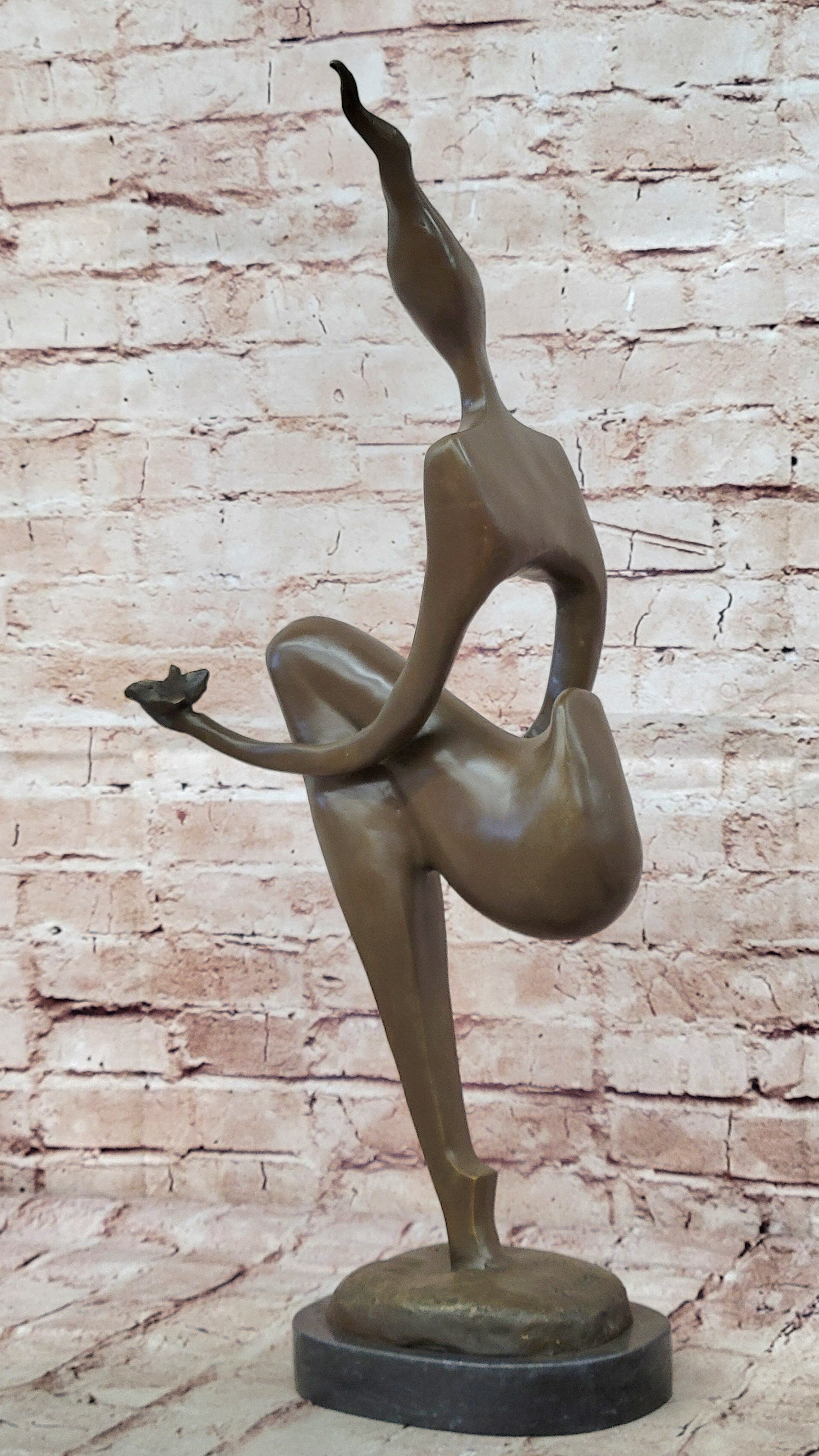 Classic After Picasso Abstract Art Female Bronze Sculpture Woman Statue Figure