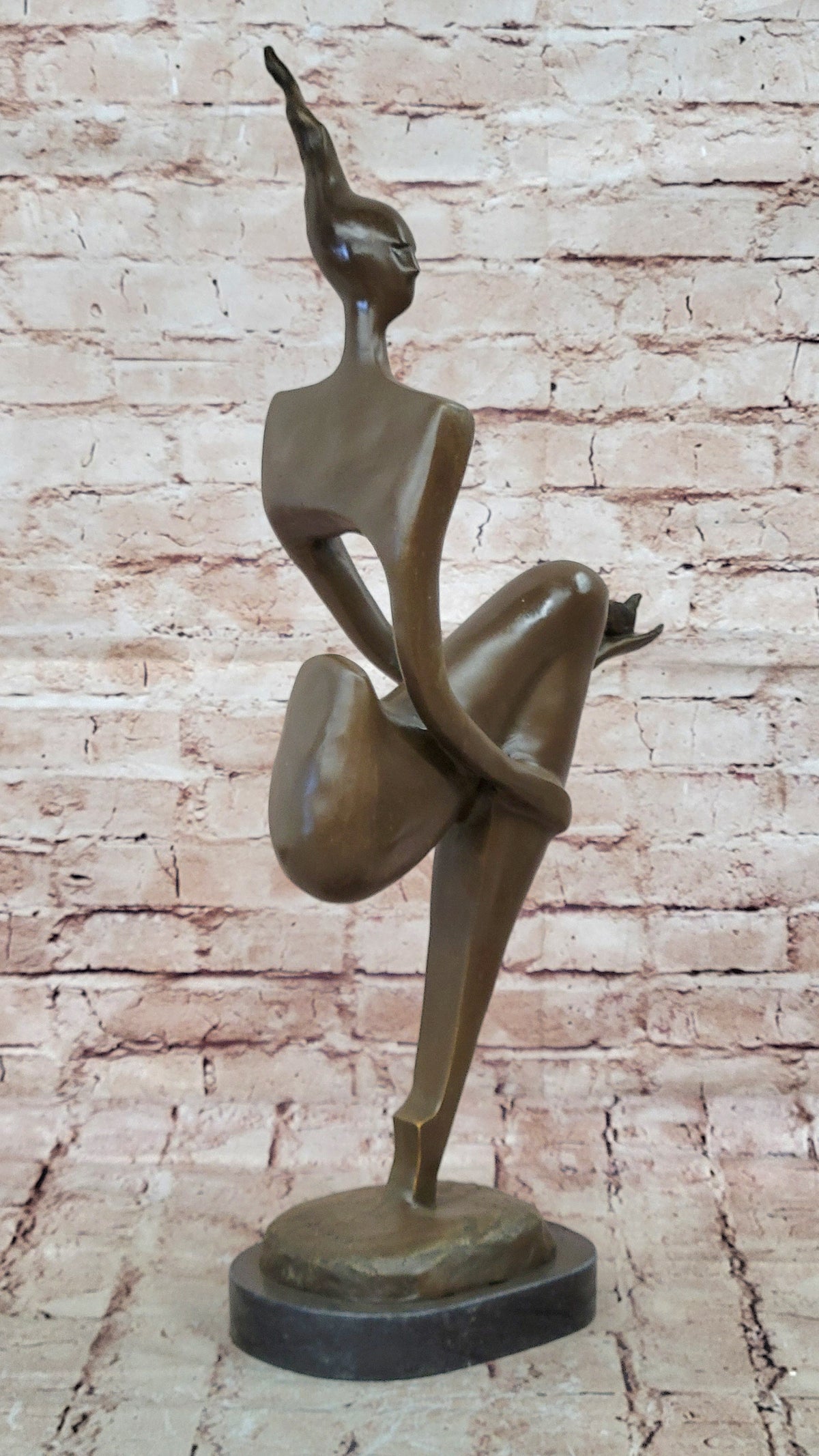 Classic After Picasso Abstract Art Female Bronze Sculpture Woman Statue Figure
