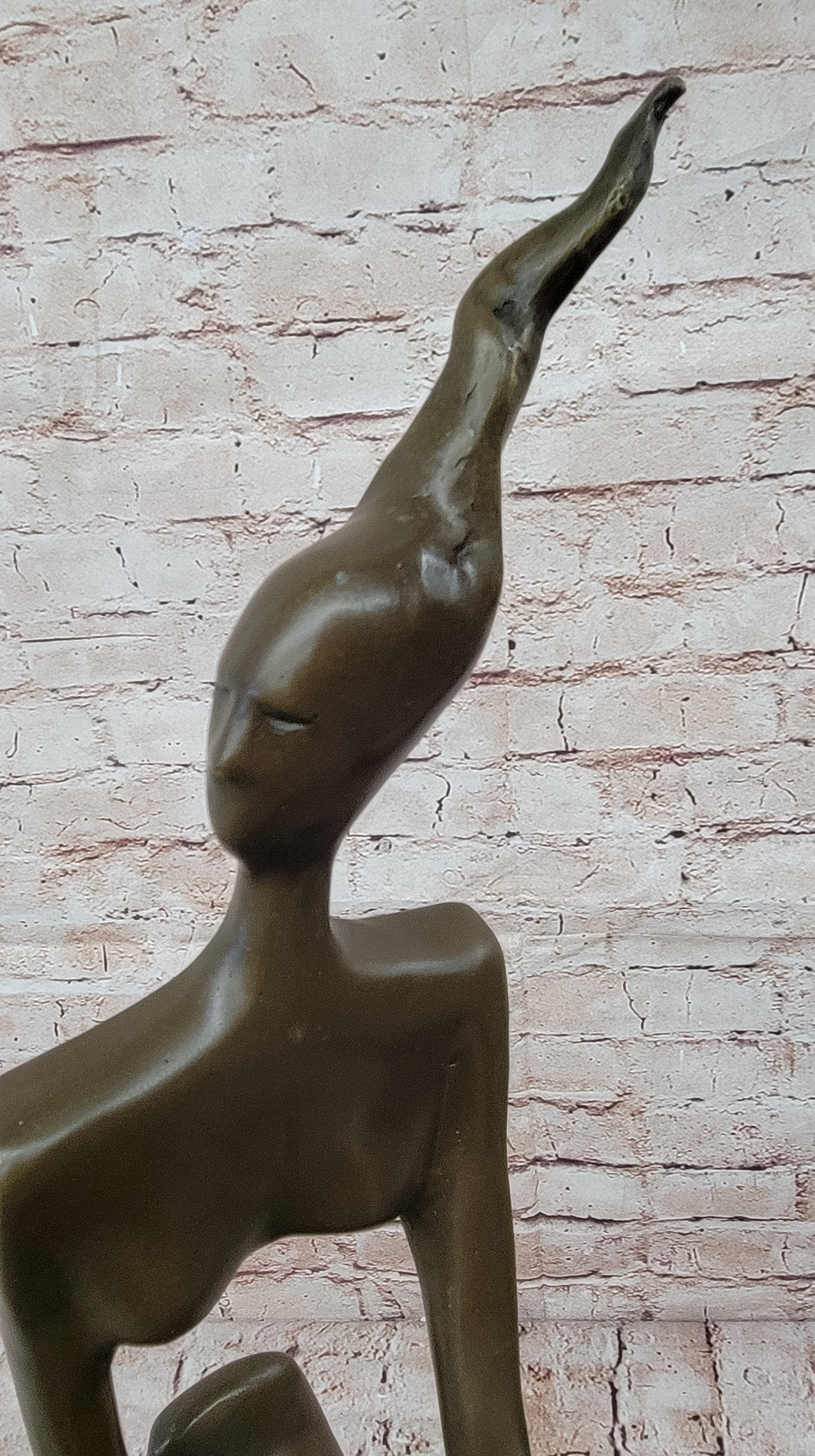 Classic After Picasso Abstract Art Female Bronze Sculpture Woman Statue Figure