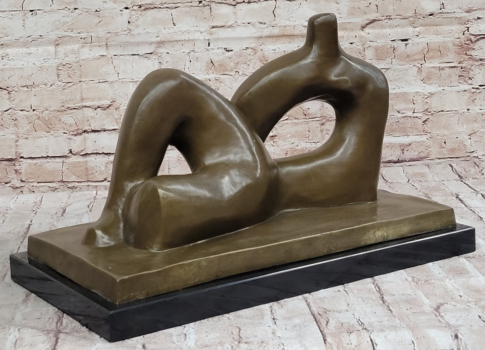 Rare Henry Moore sculpture Home Office Decoration Bronze Sculpture Statue Large