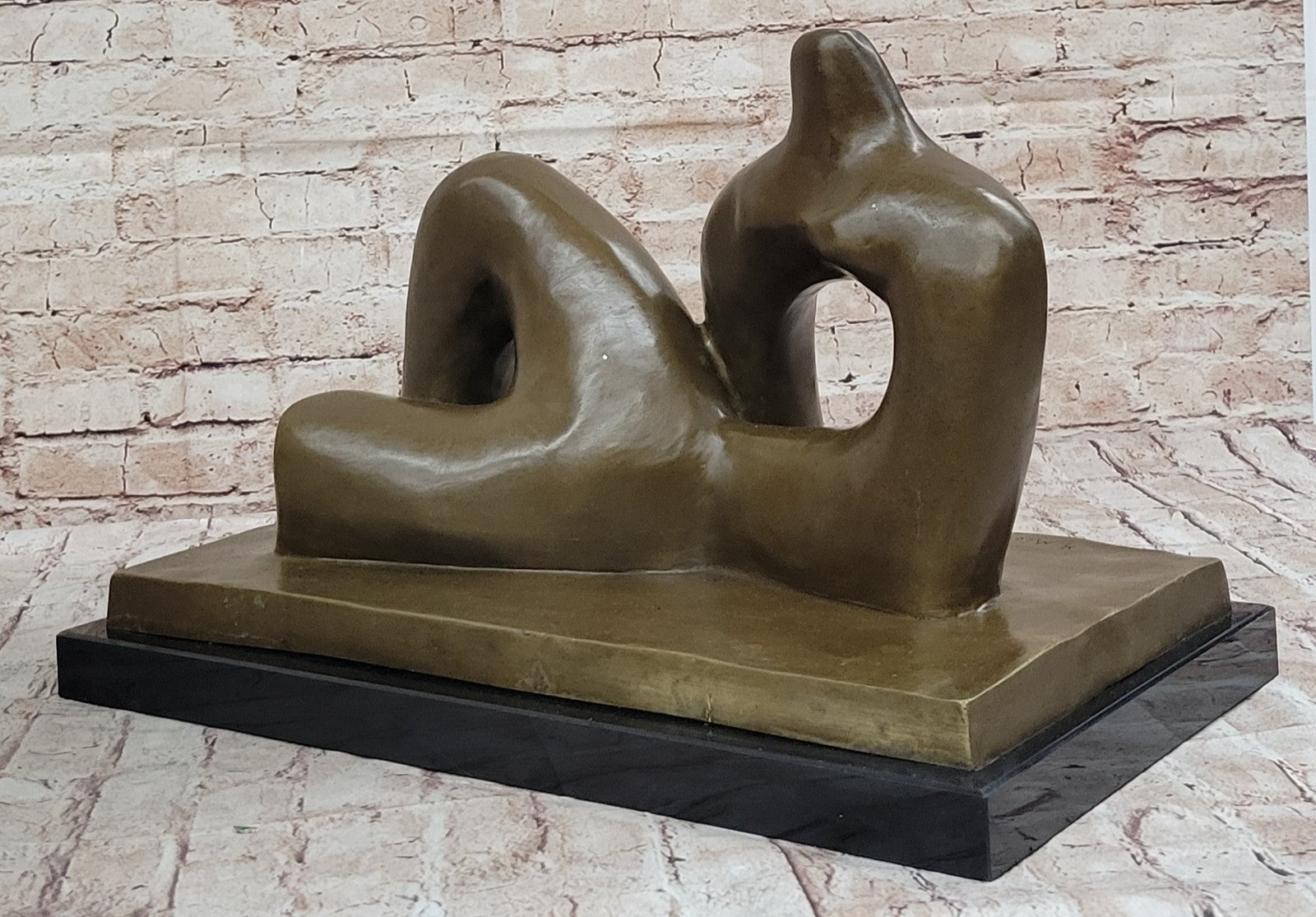 Rare Henry Moore sculpture Home Office Decoration Bronze Sculpture Statue Large