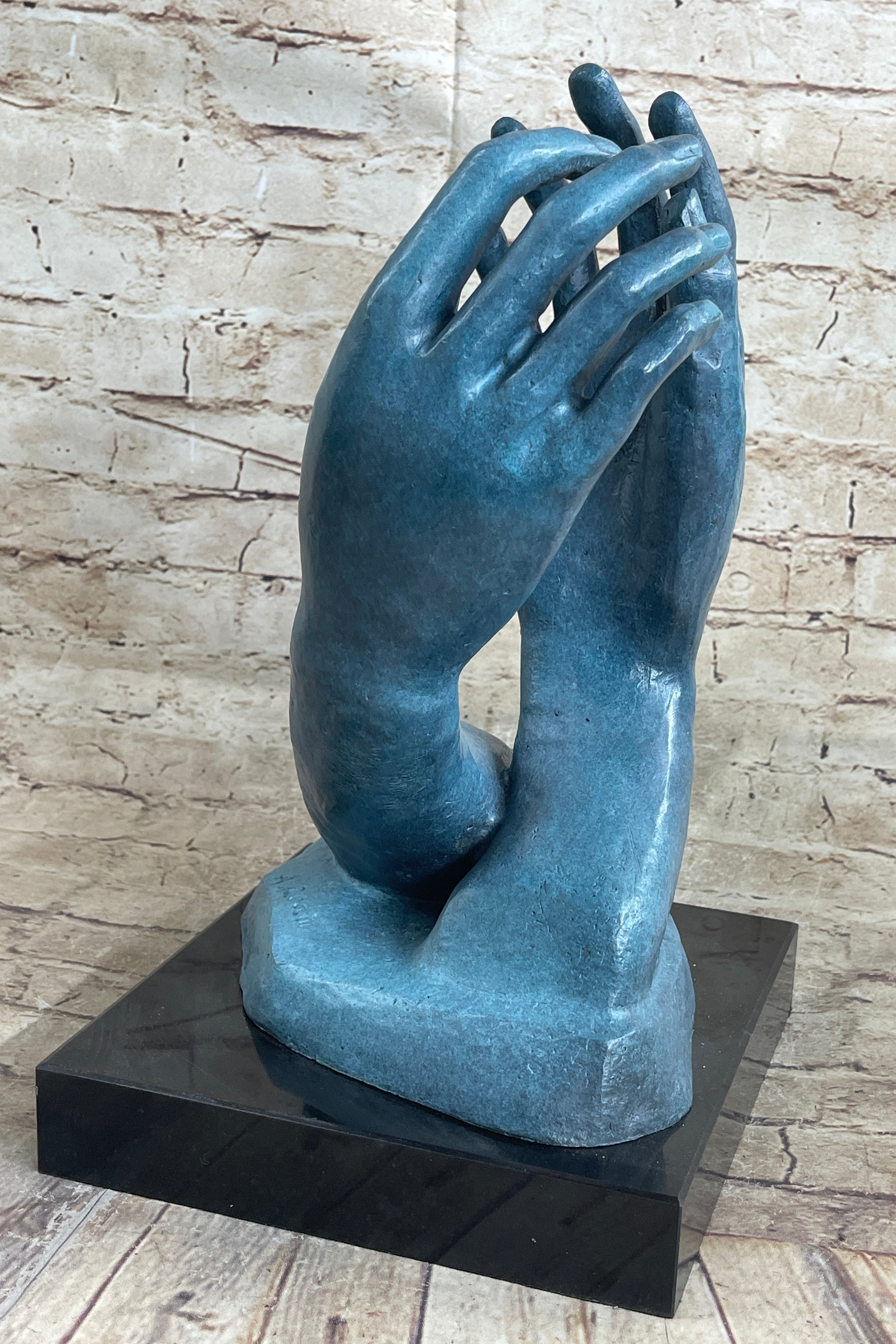 Kunst & Ambiente - The Cathedral (1908) - Bronze Sculpture by Auguste Rodin - Hands