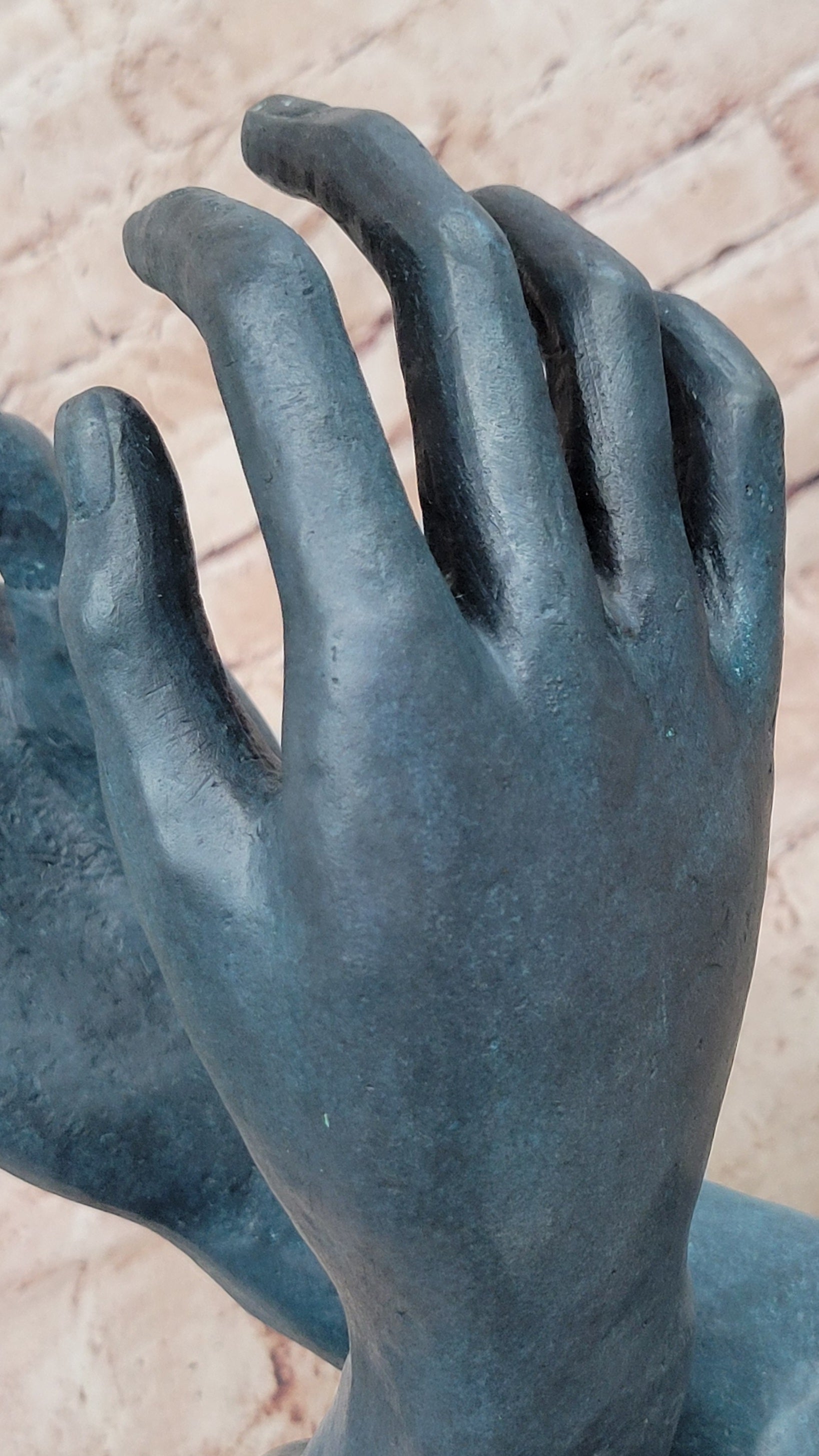Kunst & Ambiente - The Cathedral (1908) - Bronze Sculpture by Auguste Rodin - Hands