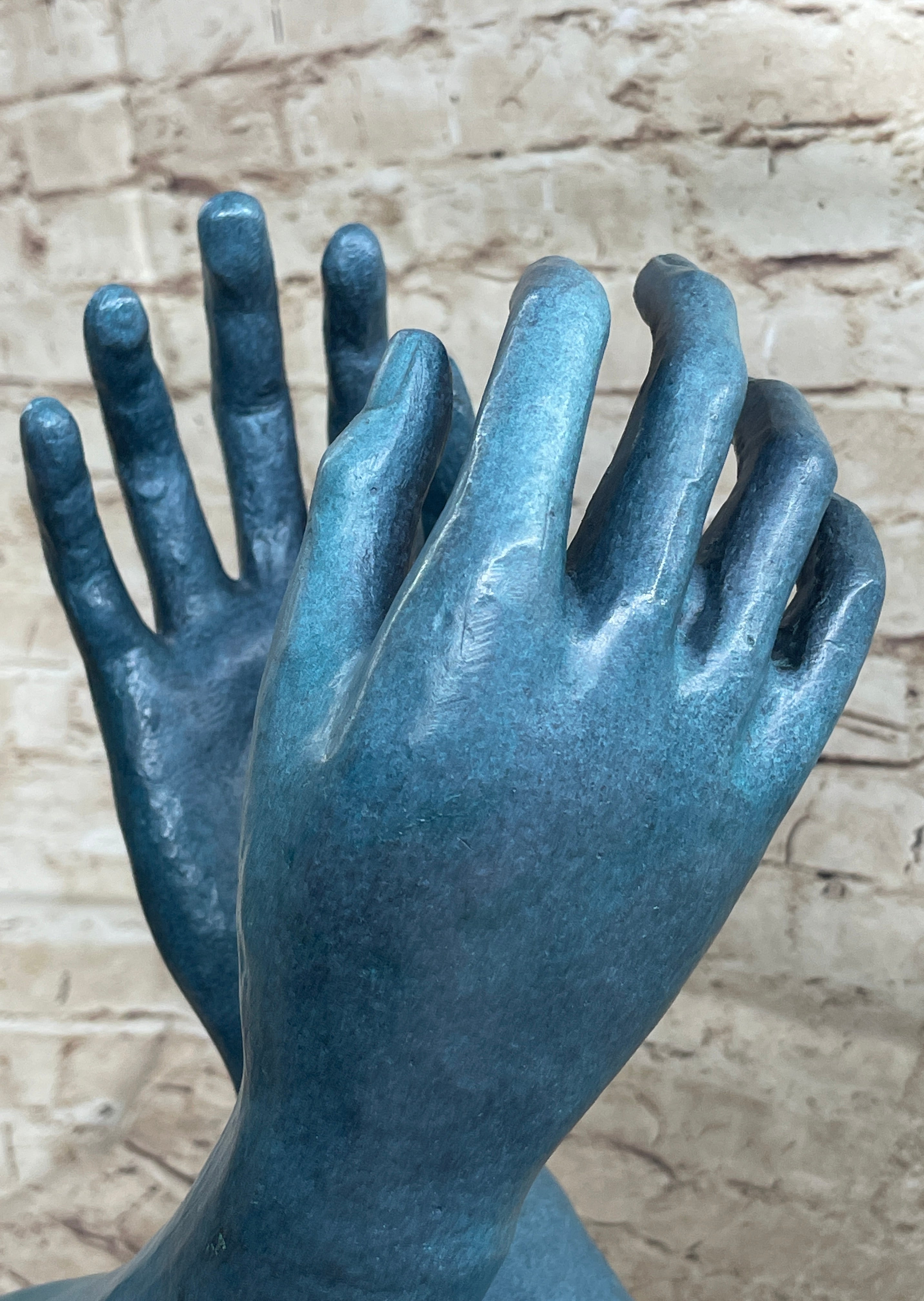Kunst & Ambiente - The Cathedral (1908) - Bronze Sculpture by Auguste Rodin - Hands