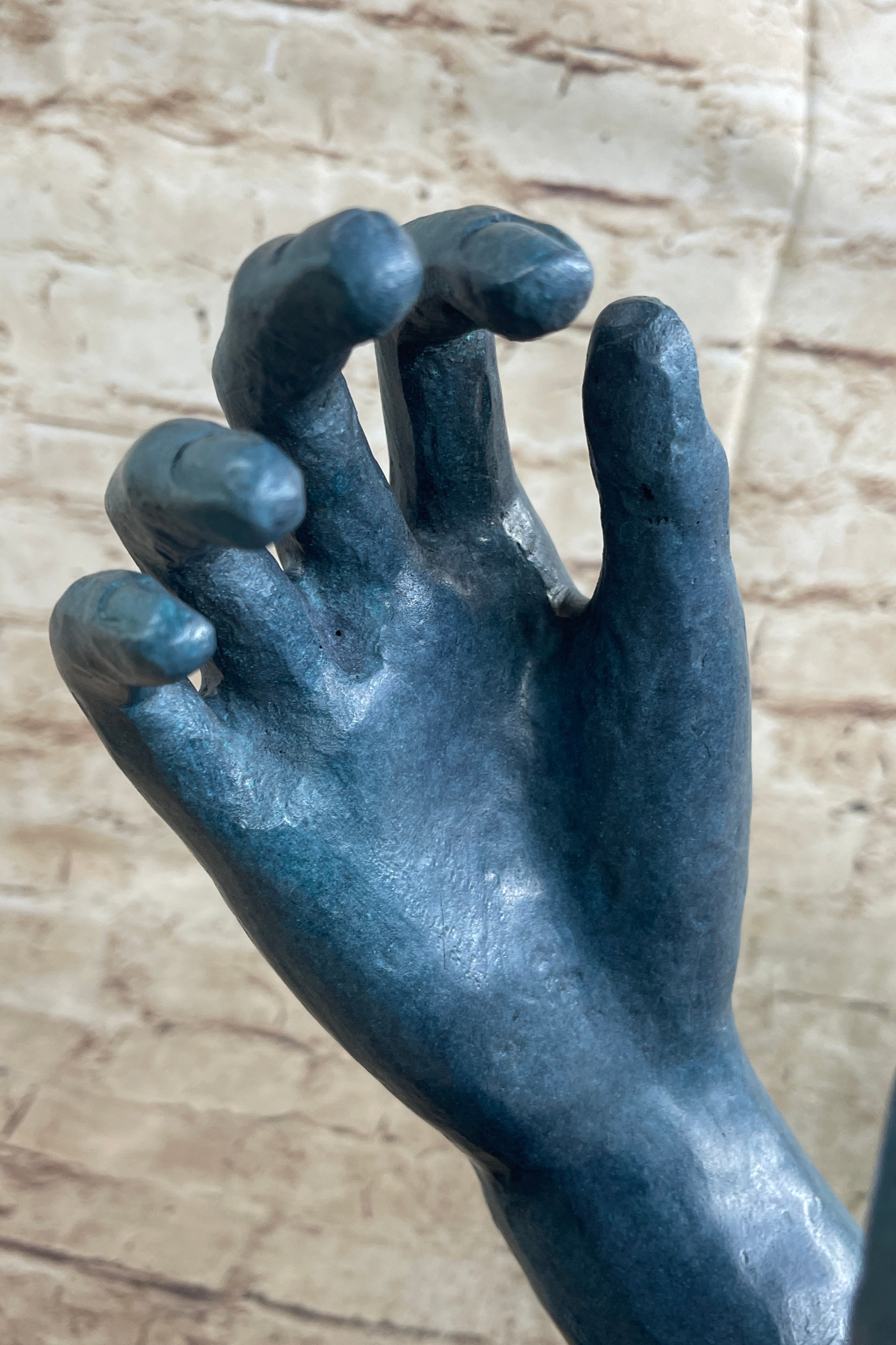 Kunst & Ambiente - The Cathedral (1908) - Bronze Sculpture by Auguste Rodin - Hands