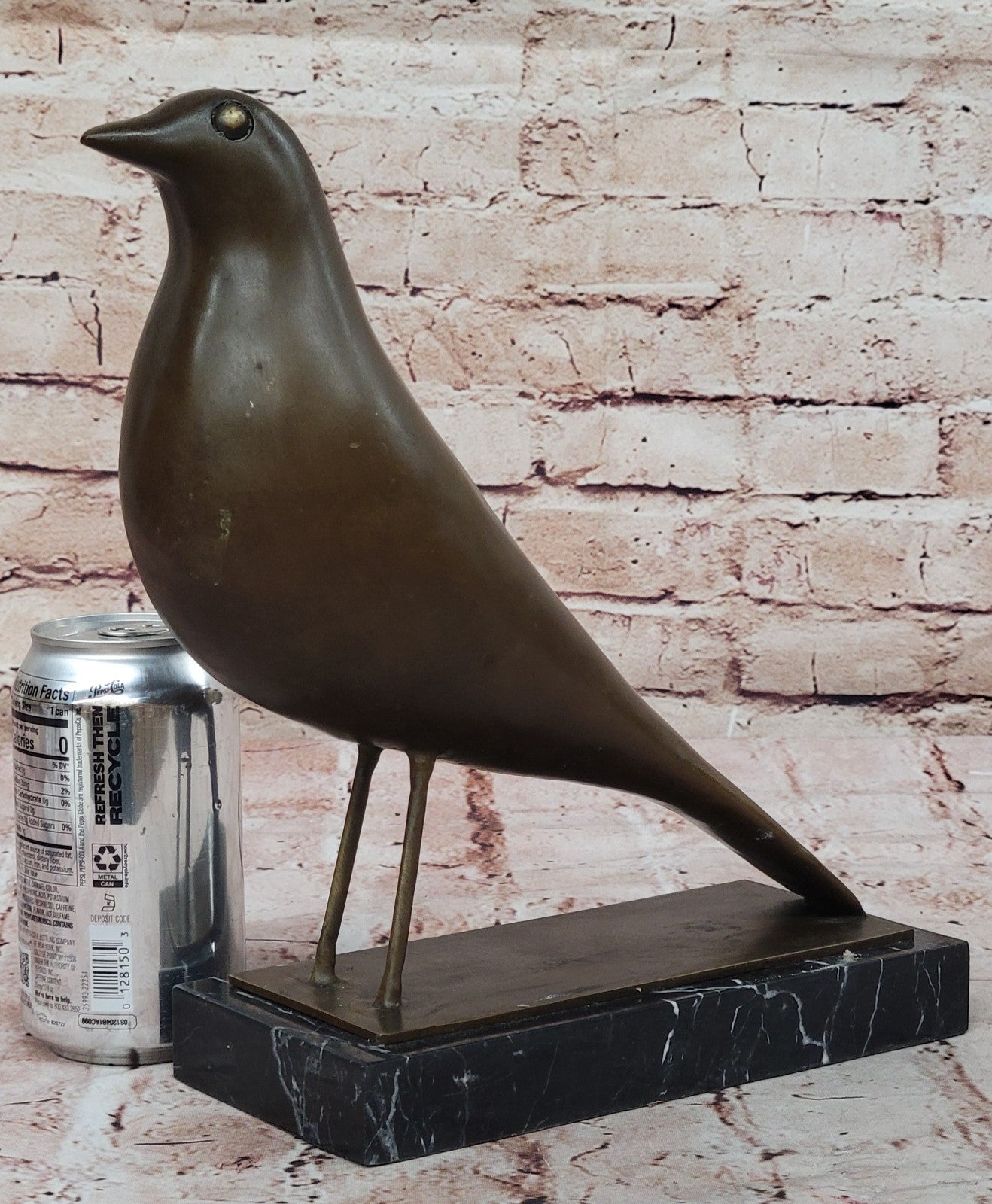 Hot Cast Bronze Sculpture Williams Abstract Bird Mid Century Signed