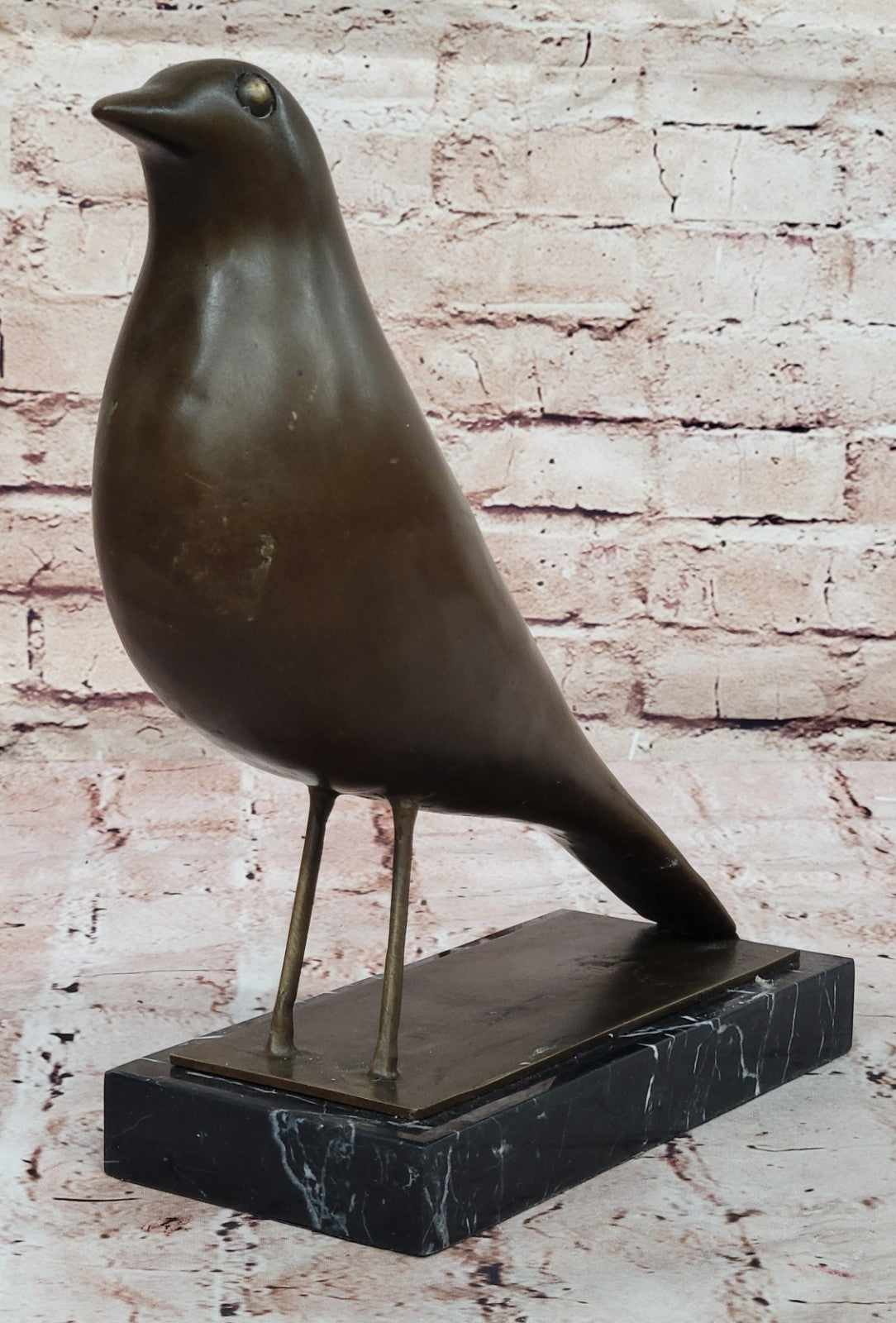 Hot Cast Bronze Sculpture Williams Abstract Bird Mid Century Signed