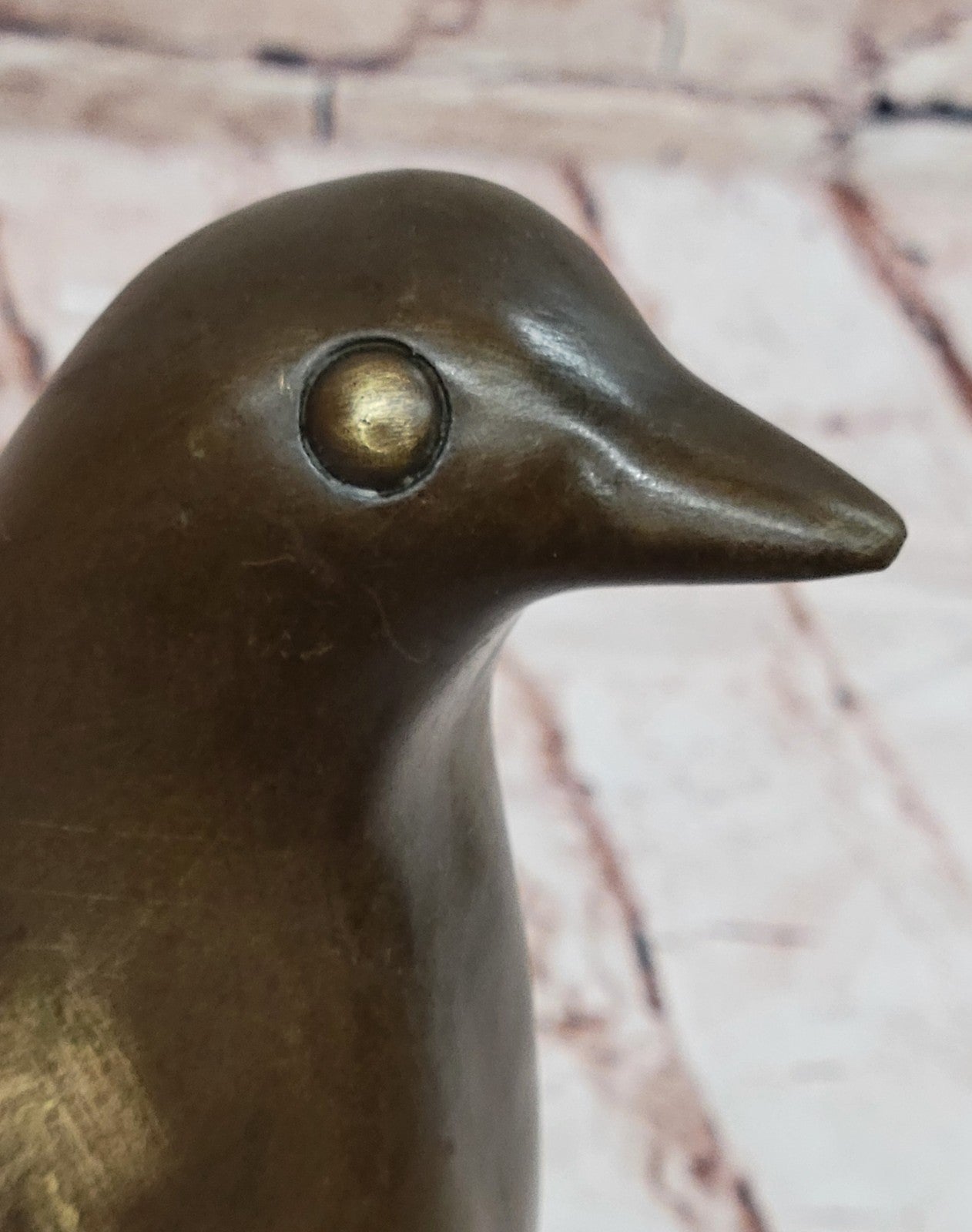 Hot Cast Bronze Sculpture Williams Abstract Bird Mid Century Signed