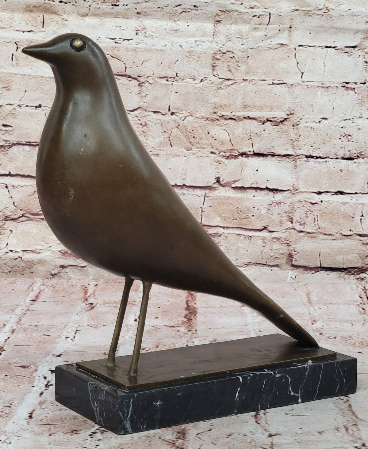 Hot Cast Bronze Sculpture Williams Abstract Bird Mid Century Signed