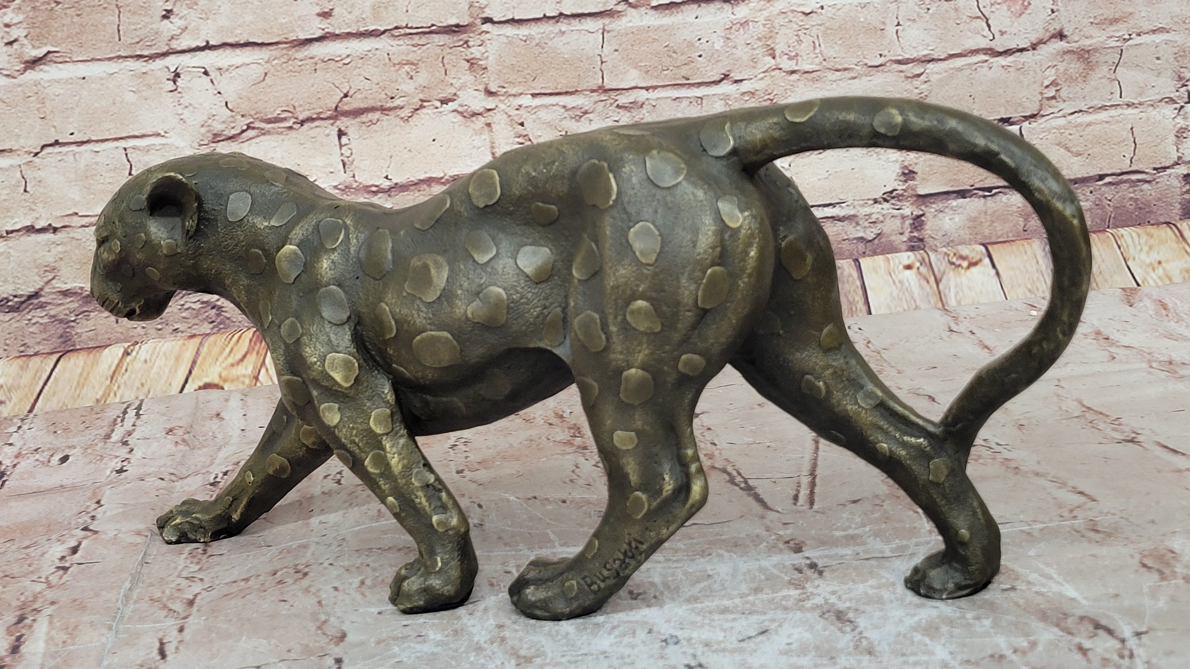 Walking Panther" by Rembrandt Bugatti, terrific Art Deco bronze sculpture Sale