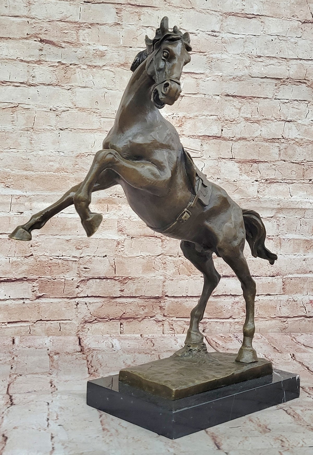 Memorable Korean War Horse: Staff Sgt Reckless in Pure Bronze Hand Made
