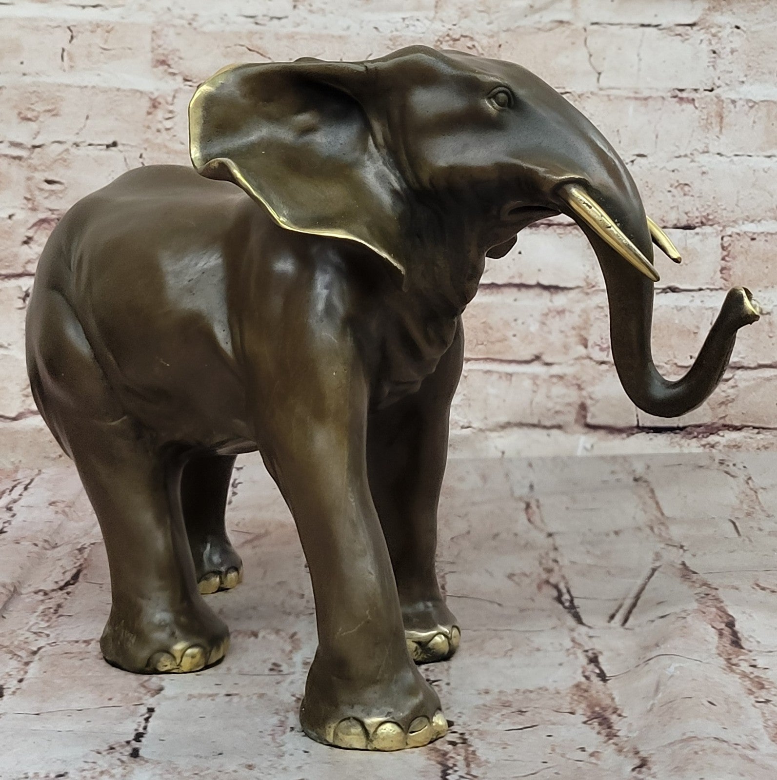 Art Deco Wildlife elephant by Barye Bronze Hot Cast Statue Sculpture