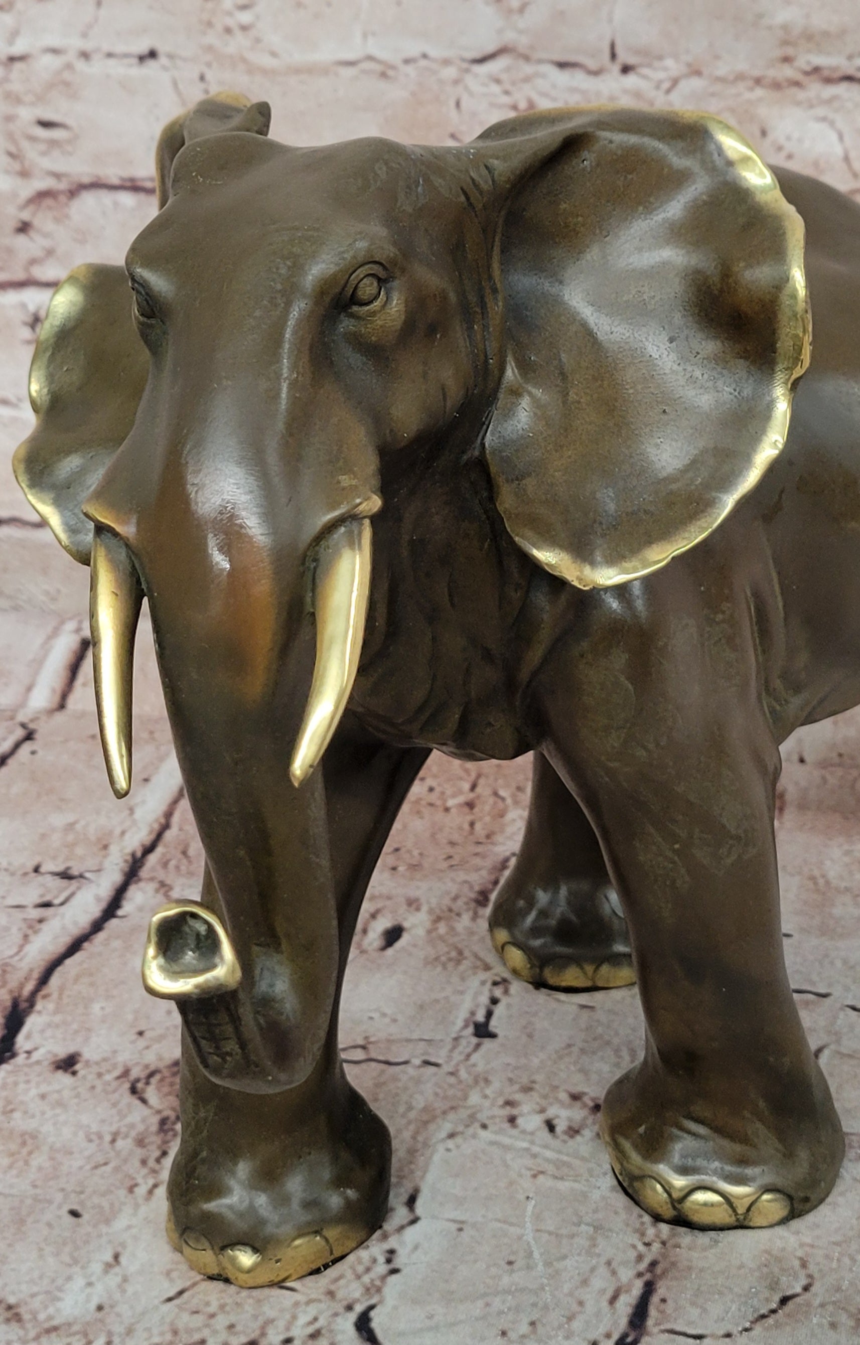 Art Deco Wildlife elephant by Barye Bronze Hot Cast Statue Sculpture