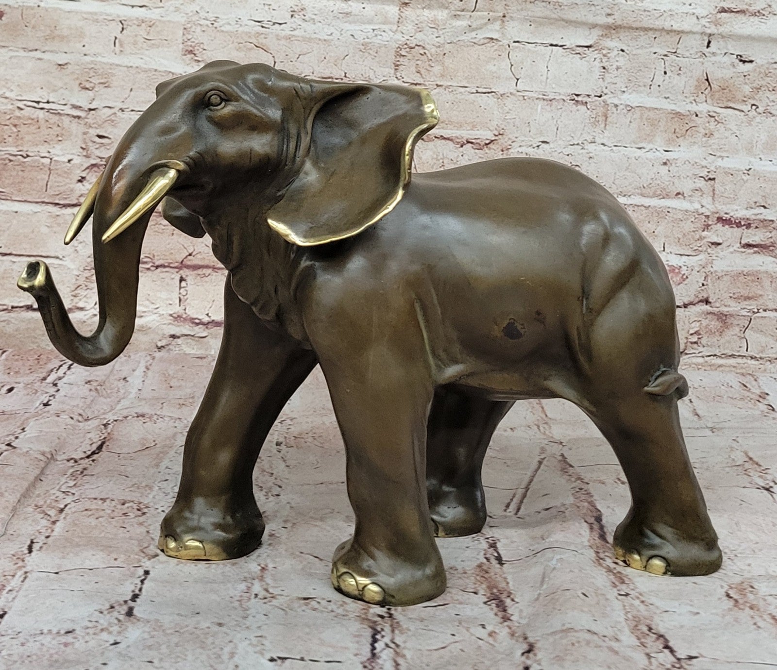 Art Deco Wildlife elephant by Barye Bronze Hot Cast Statue Sculpture