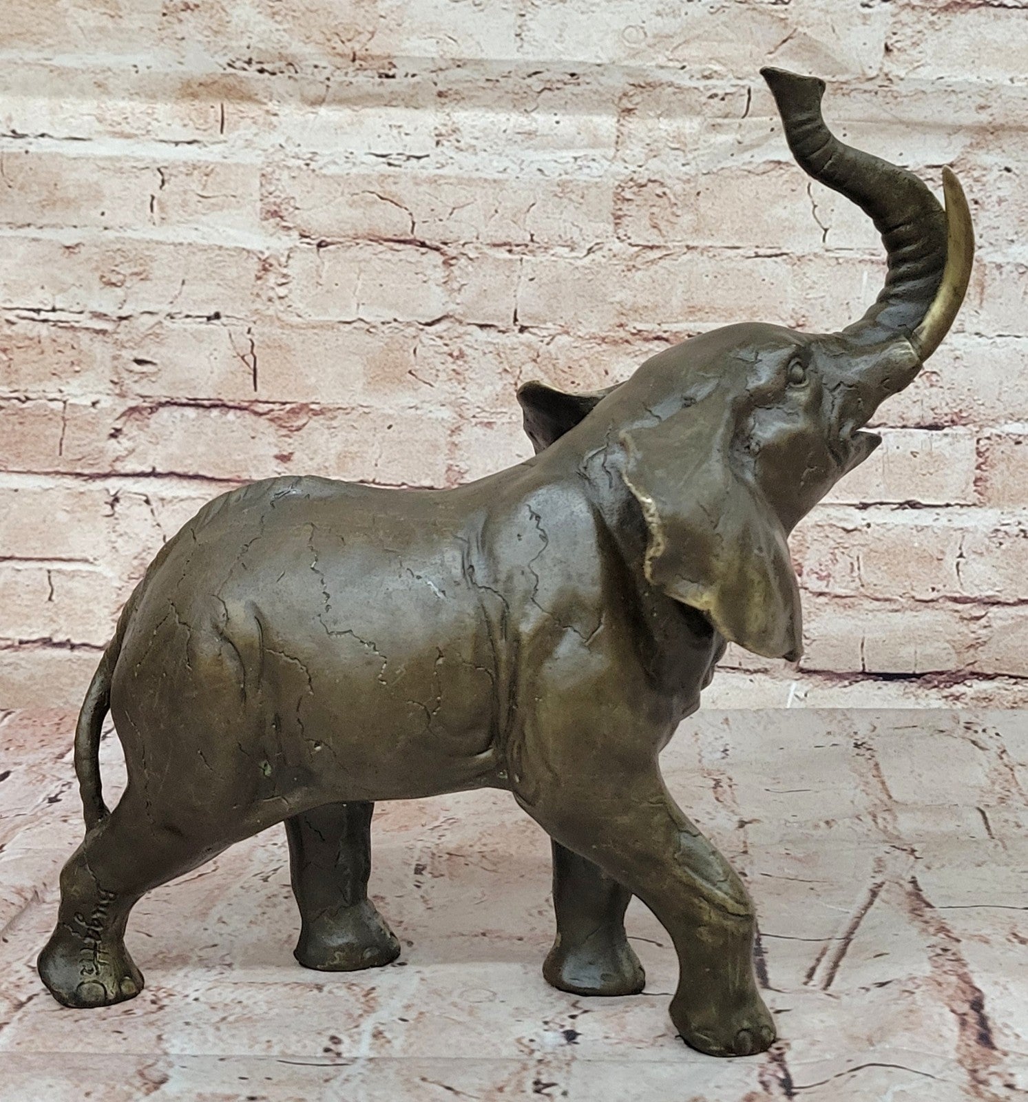 Massive Art Deco Wildlife elephant by Bugatti Bronze Hot Cast Statue Sculpture